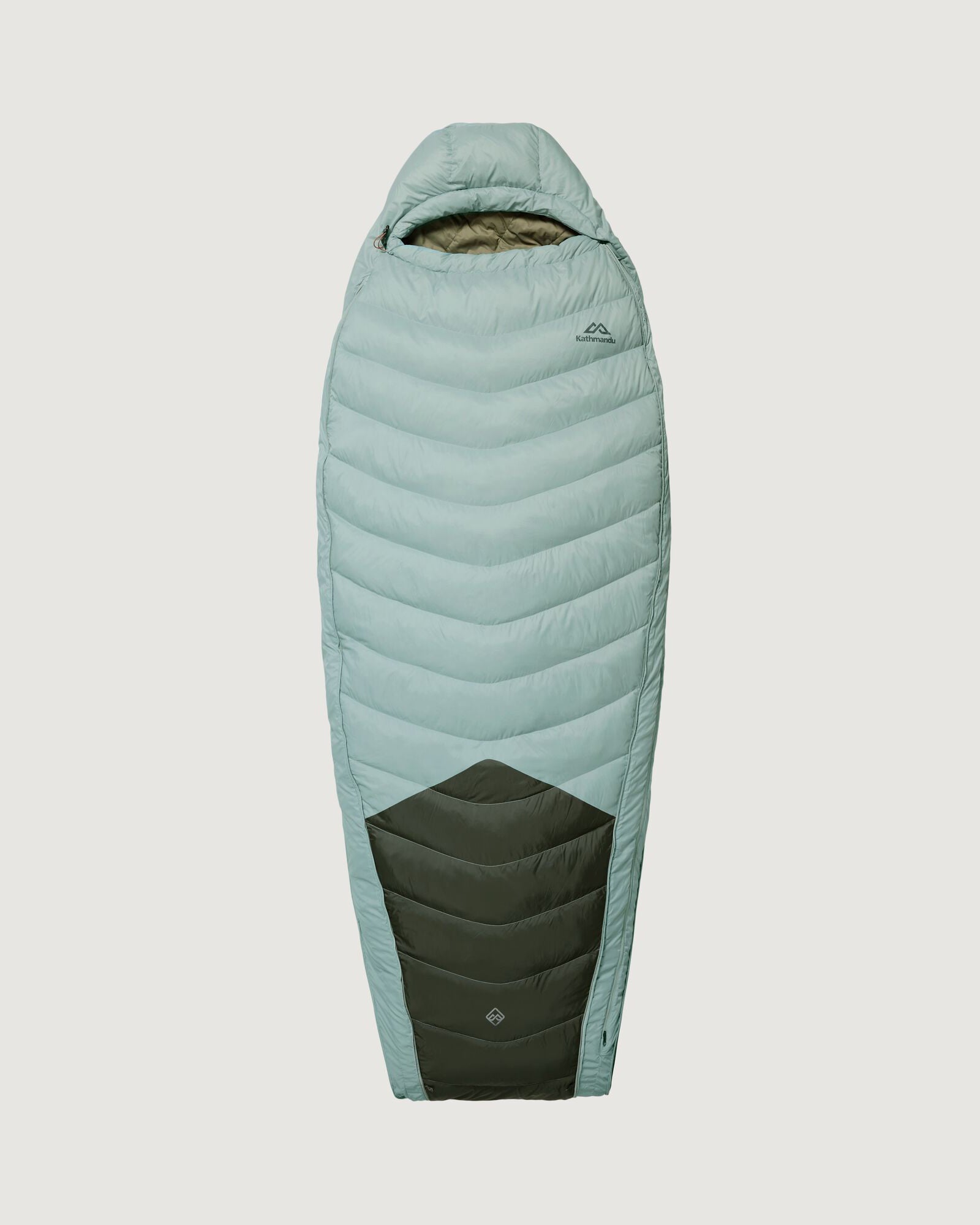 Vurso 4°C Sleeping Bag - Lightweight & Waterproof for Camping, Hiking, Backpacking - Gum Tree/Dark Moss - Perfect for Outdoor Adventures in Cold Weather
