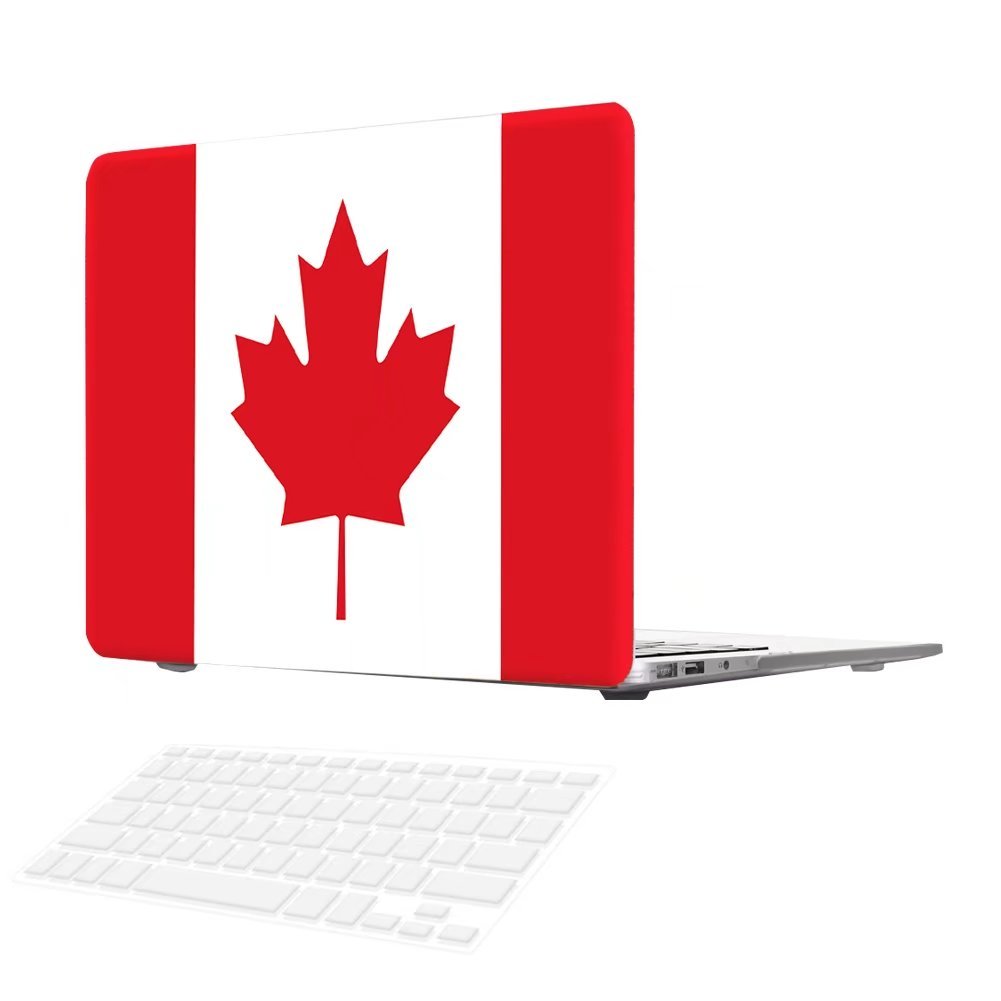 MacBook Pro 13 inch Case for Old Generation (A1278) - Durable Frosted Plastic Hard Shell with CA Flag Design & Keyboard Cover | Protective Skin for MacBook Pro 13.3
