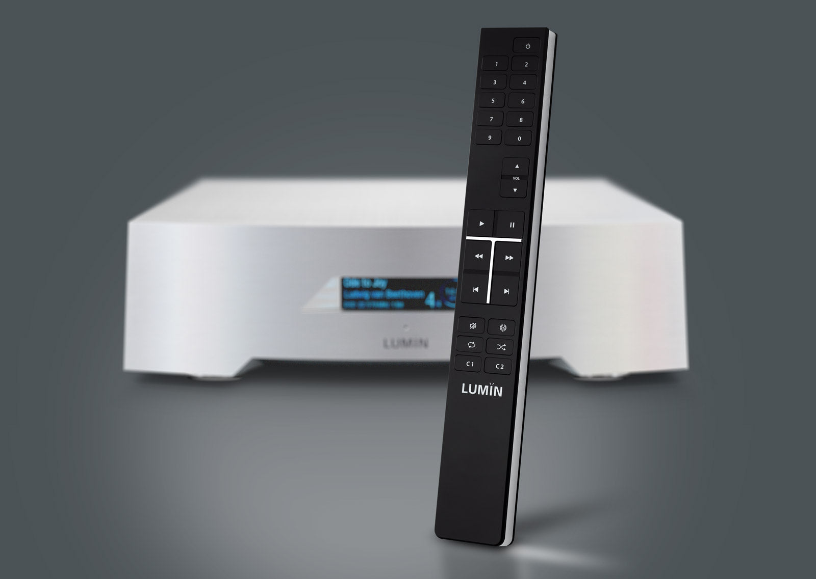 Lumin P1 High-Resolution Music Streamer & Preamplifier with Built-in DAC - Perfect for Audiophiles & Home Theater Systems