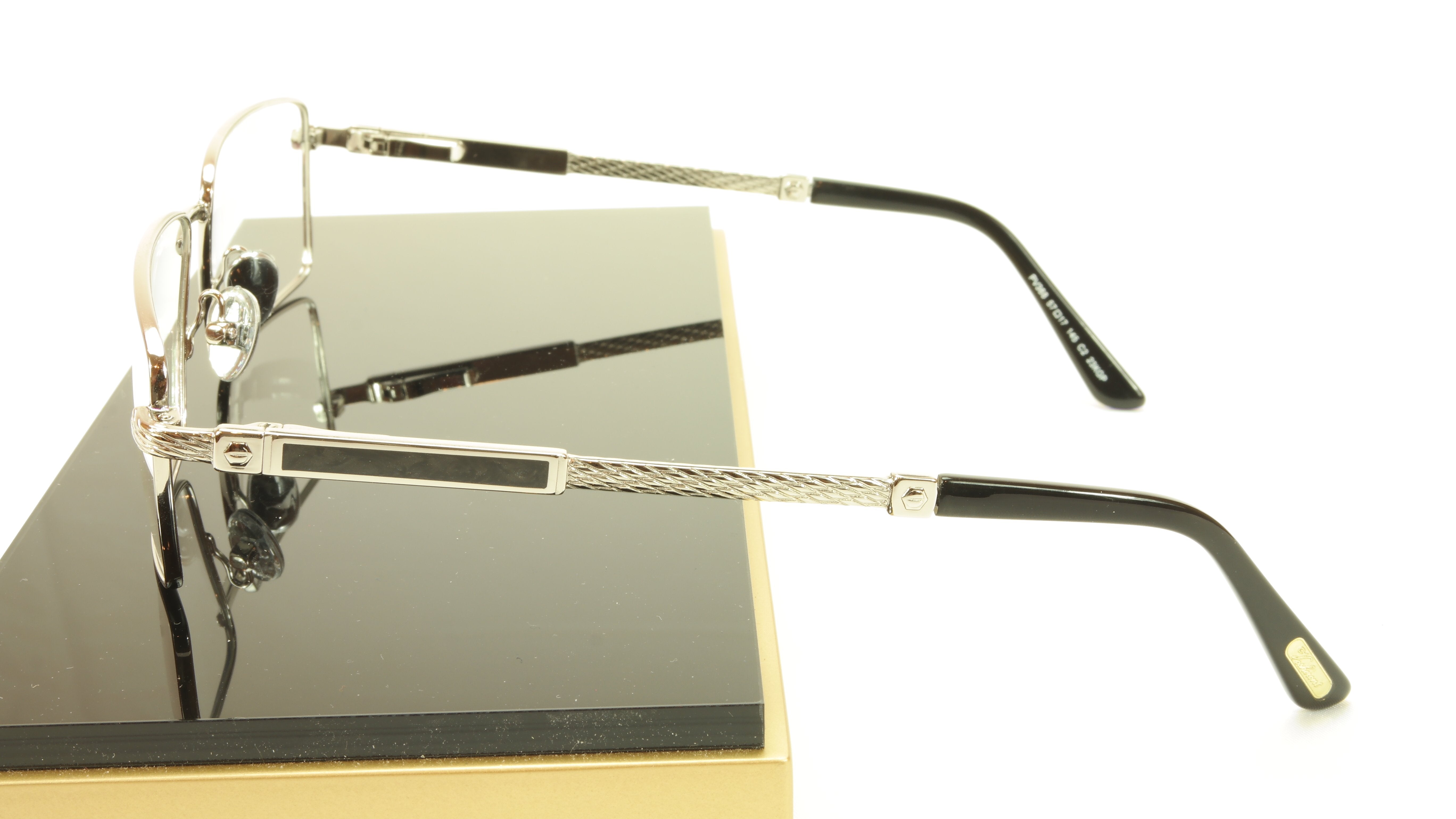 Paul Vosheront 23K Gold Plated Eyeglasses - Italian Luxury Frames for Men & Women | Perfect for Reading, Fashion & Special Occasions