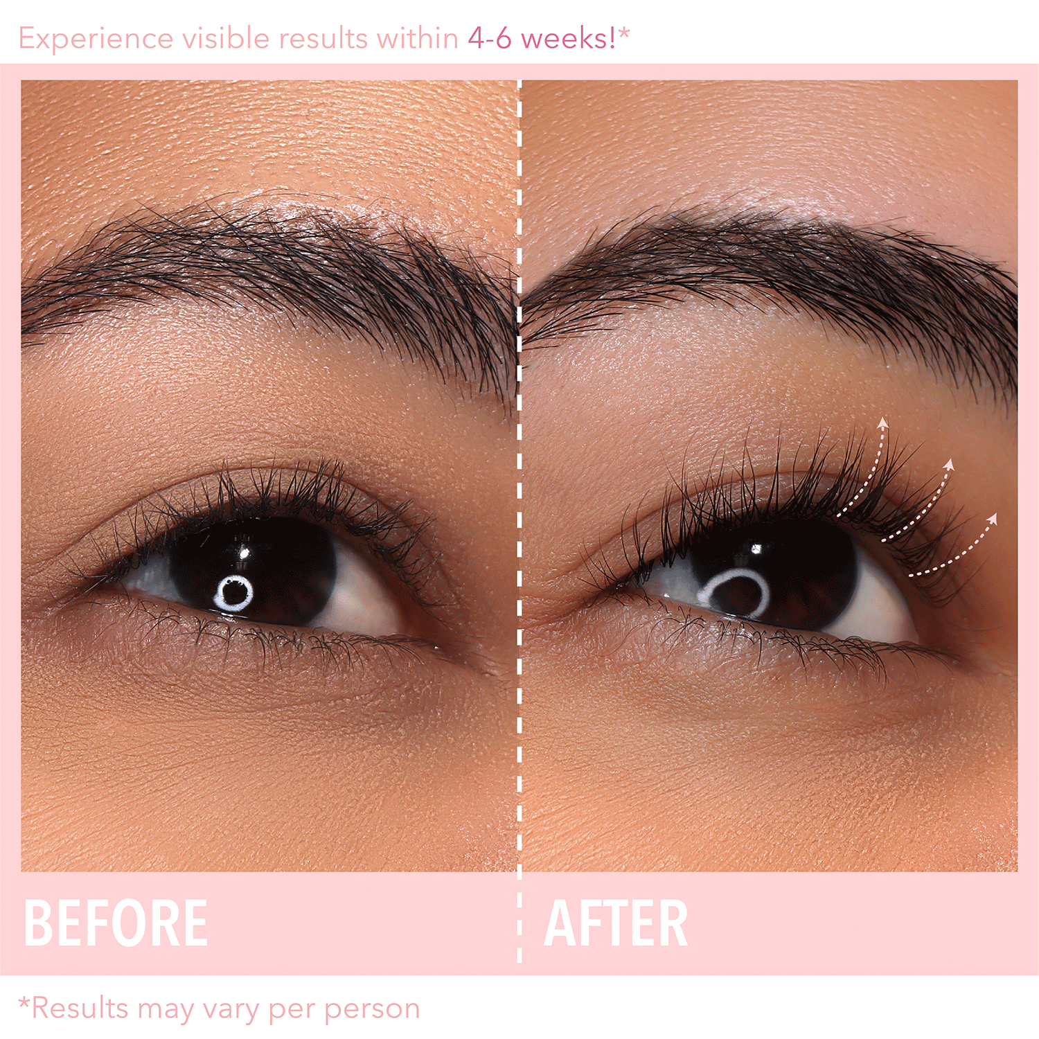 Biotin Peptide Complex Eyelash Growth Serum - Enhance Natural Lashes for Longer, Fuller Look - Perfect for Daily Use & Special Occasions