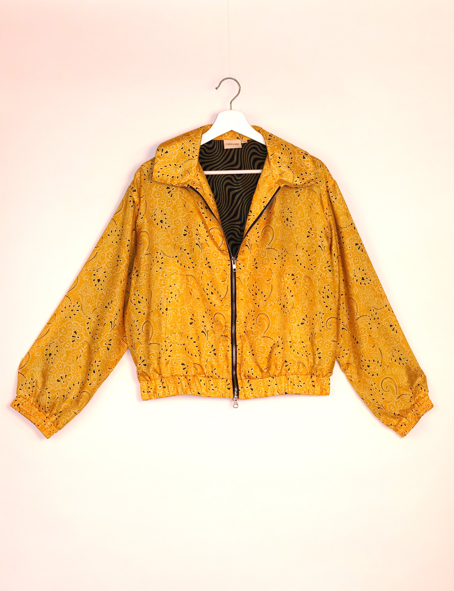 Men's Classic Bomber Jacket - Size L, 125 GSM - Stylish & Comfortable for Casual Wear, Travel & Outdoor Activities
