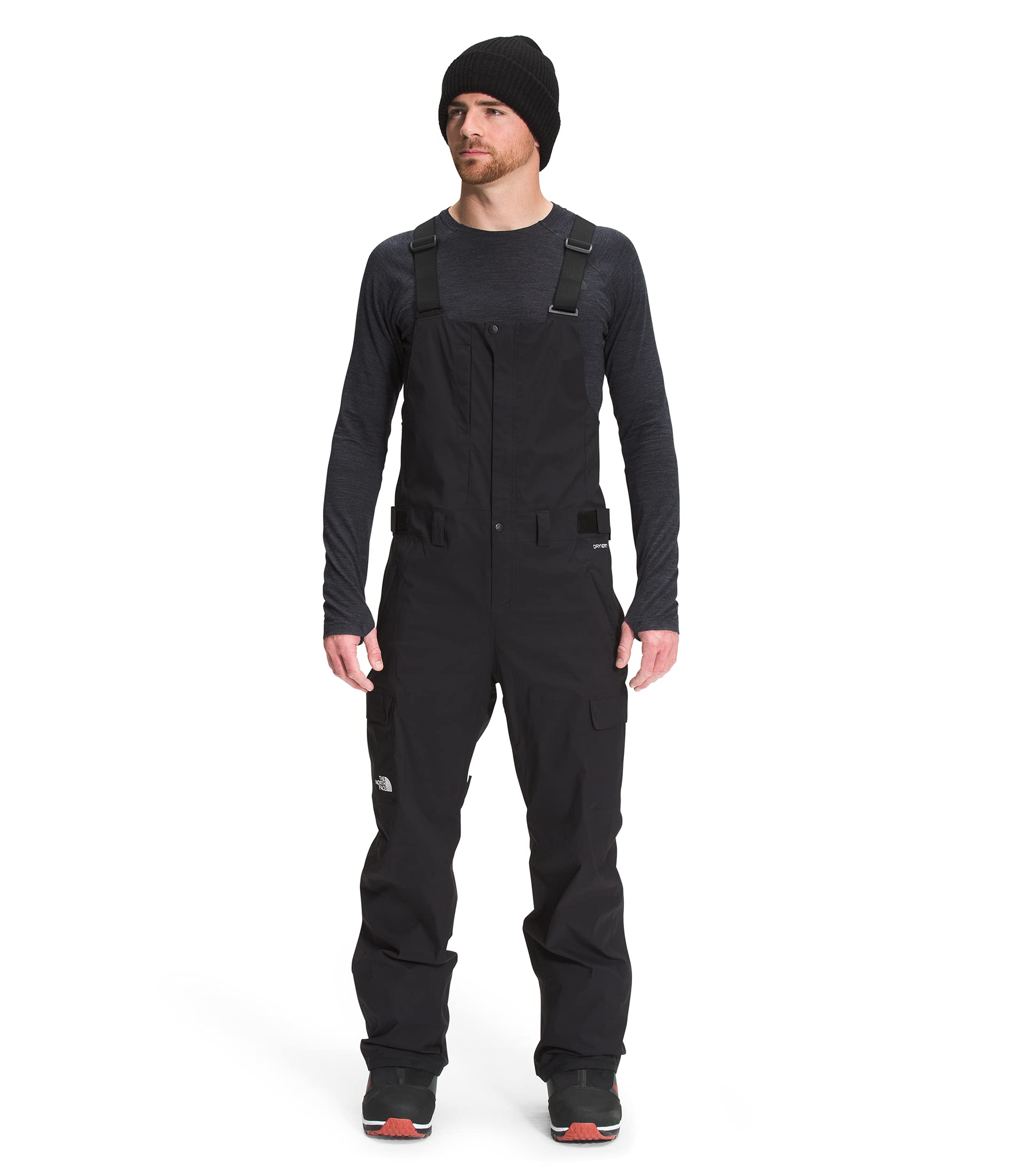 THE NORTH FACE Men's Freedom Bib Snow Pants - Waterproof Insulated Ski Bib Overalls for Winter Sports & Outdoor Activities