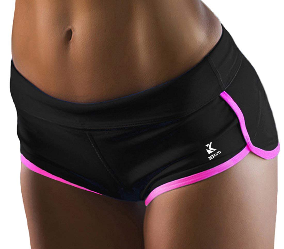 Women's High Waisted Workout Shorts - Yoga Running Gym Fitness Shorts for Women, Breathable & Stretchy Activewear for Training, Exercise & Lounge