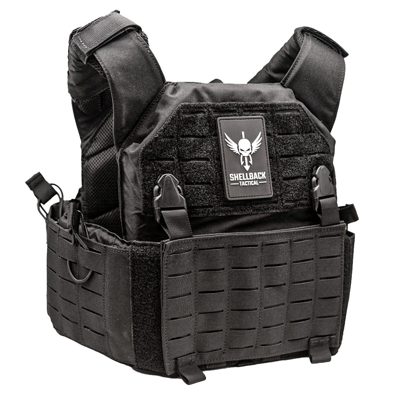 Shellback Tactical Rampage 2.0 Plate Carrier - Military Grade Body Armor Vest for Tactical & Combat Use - Adjustable MOLLE System - Perfect for Law Enforcement, Airsoft & Outdoor Activities