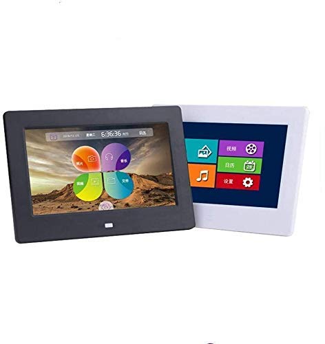 BINGQIAN 7 Inch HD LED Digital Picture Frame with Timer Switch - Electronic Photo Frame for Home, Office, and Gift Giving