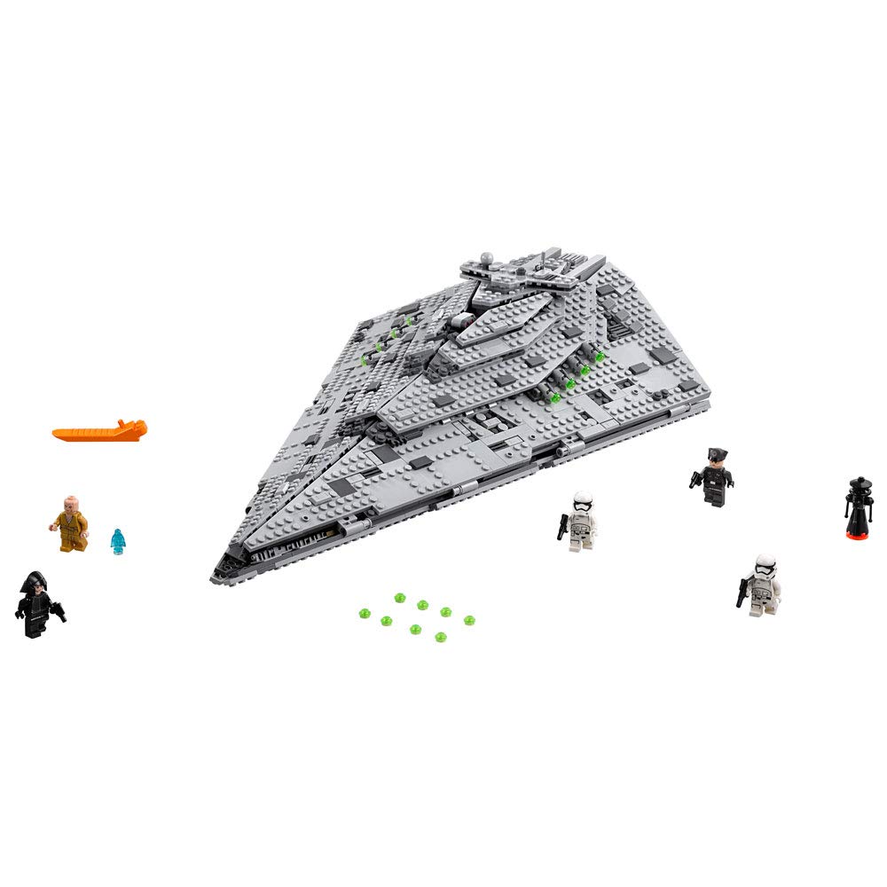 LEGO Star Wars First Order Star Destroyer 75190 Building Kit (1416 Pieces) - Ultimate Collector Series Model for Display & Play | Perfect Gift for Star Wars Fans & Adult Builders
