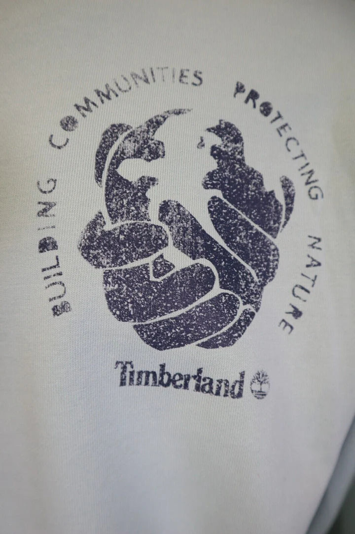 Timberland Men's Eco-Friendly Sweatshirt | Sustainable Cotton Hoodie for Outdoor & Casual Wear | TB0A65TD | Perfect for Hiking, Camping & Everyday Comfort