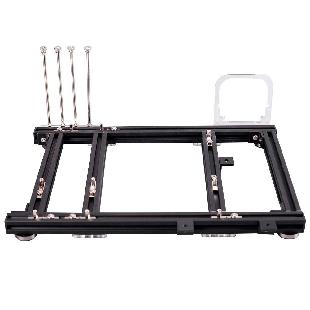 Taidda Lightweight M-ATX PC Case - Premium Aluminum Chassis for DIY Gaming PC Builds | High Airflow Design for Home Office & Gaming Setup
