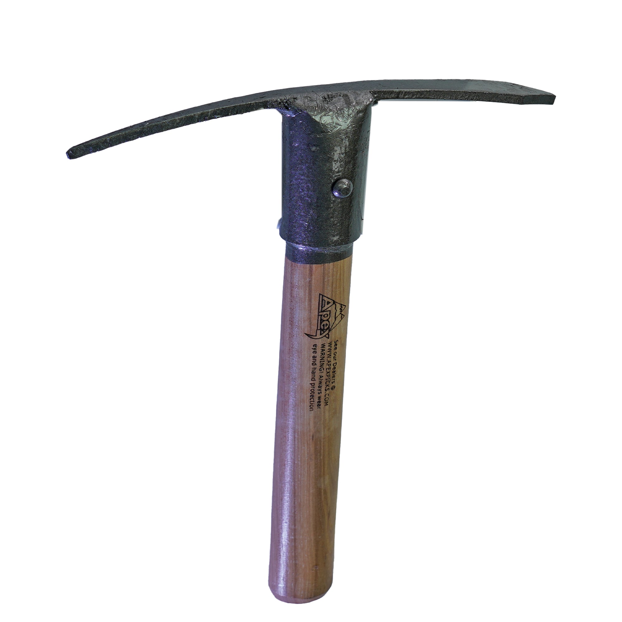 Apex Pick Ferret Crevice Tool - 12 Inch Hickory Handle for Rock Climbing, Mining & Outdoor Adventures