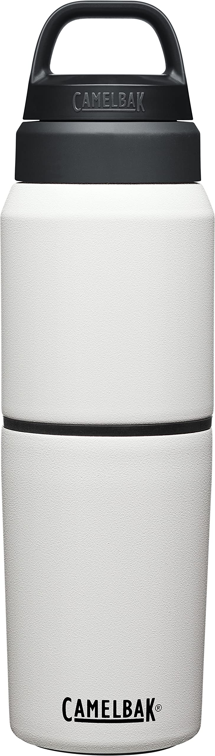 CamelBak MultiBev Insulated Stainless Steel Water Bottle & Travel Cup - Leak Proof, 20oz, Double Wall Vacuum - Perfect for Hiking, Gym & Office Use