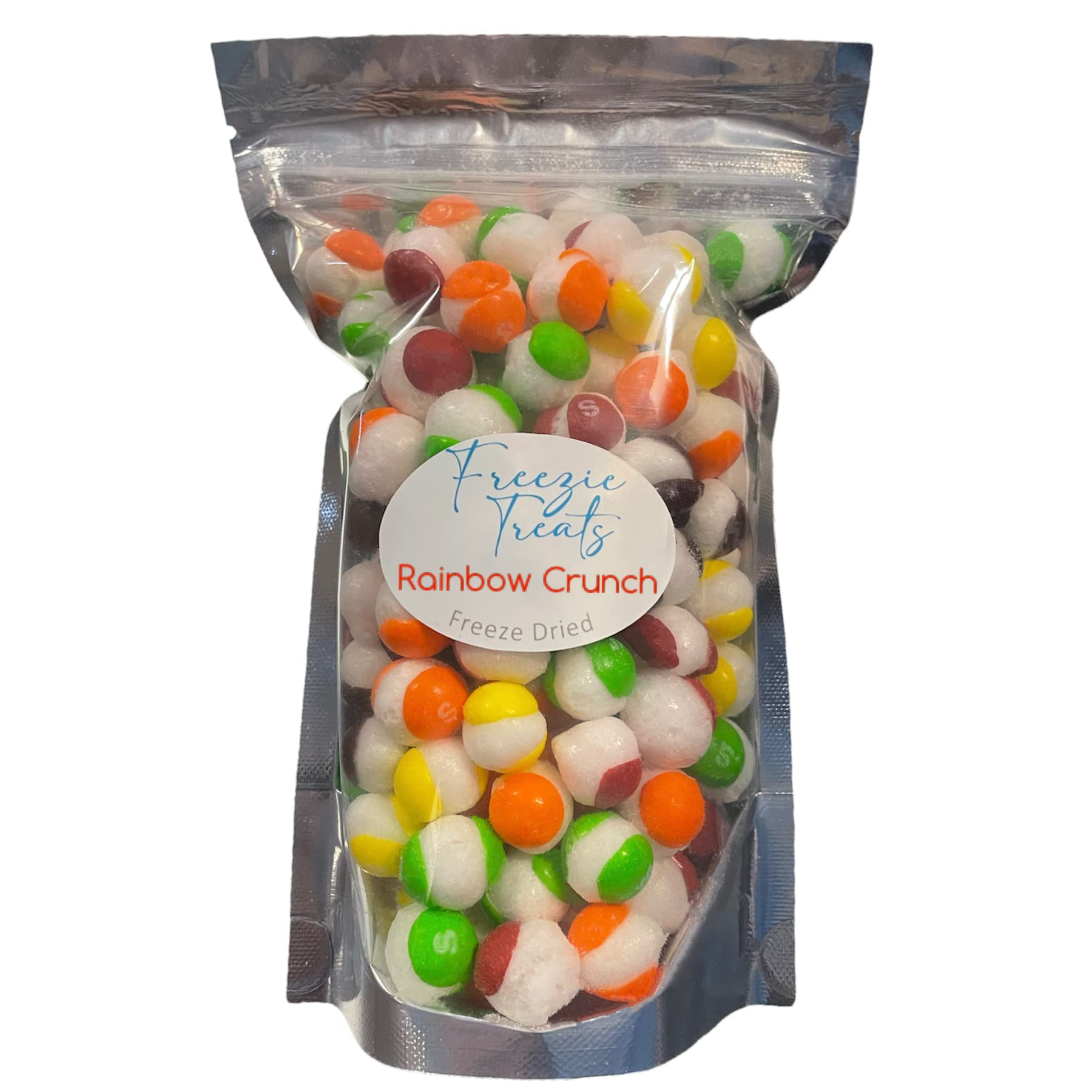 Freeze Dried Rainbow Crunch Candy - Colorful Sweet Treats for Parties, Gifts & Snacking