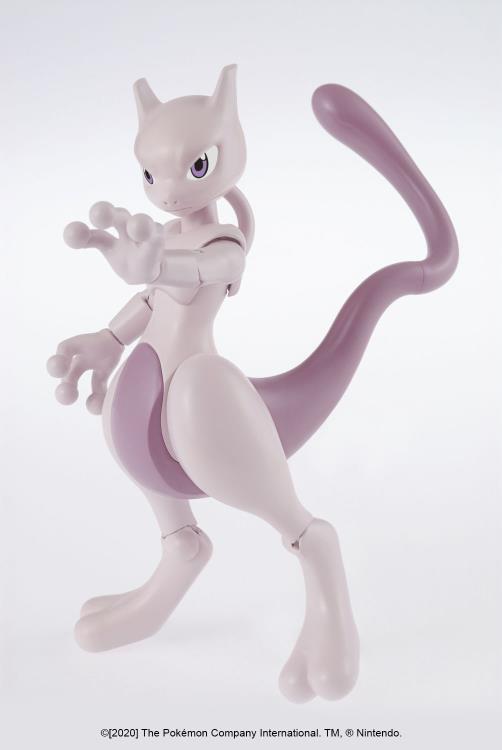 Bandai Pokemon Mewtwo Model Kit - Build Your Own Collectible Figure - Perfect for Gifts, Display & Anime Fans