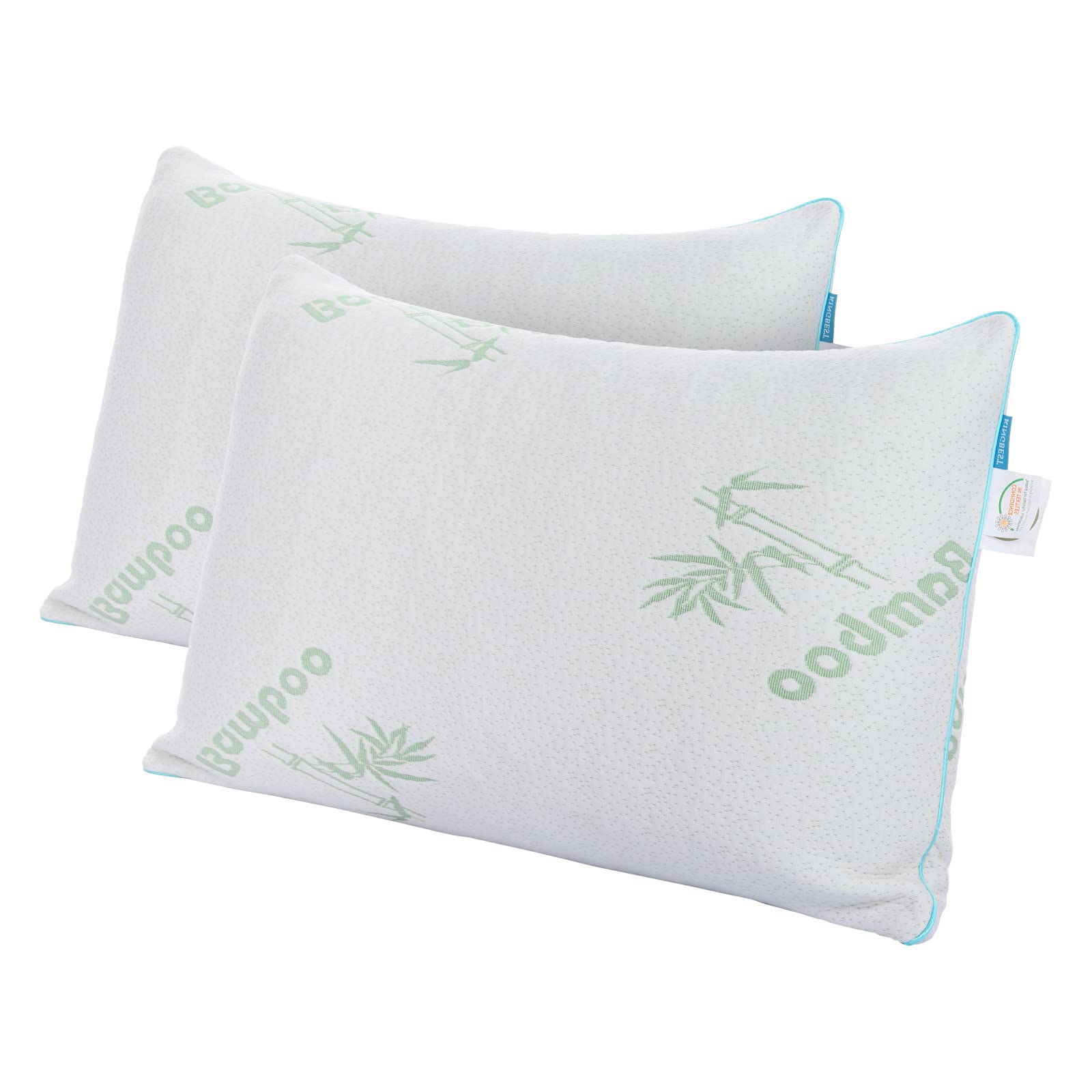 Cool Gel Memory Foam Pillow for Neck Pain - Adjustable & Breathable for Better Sleep