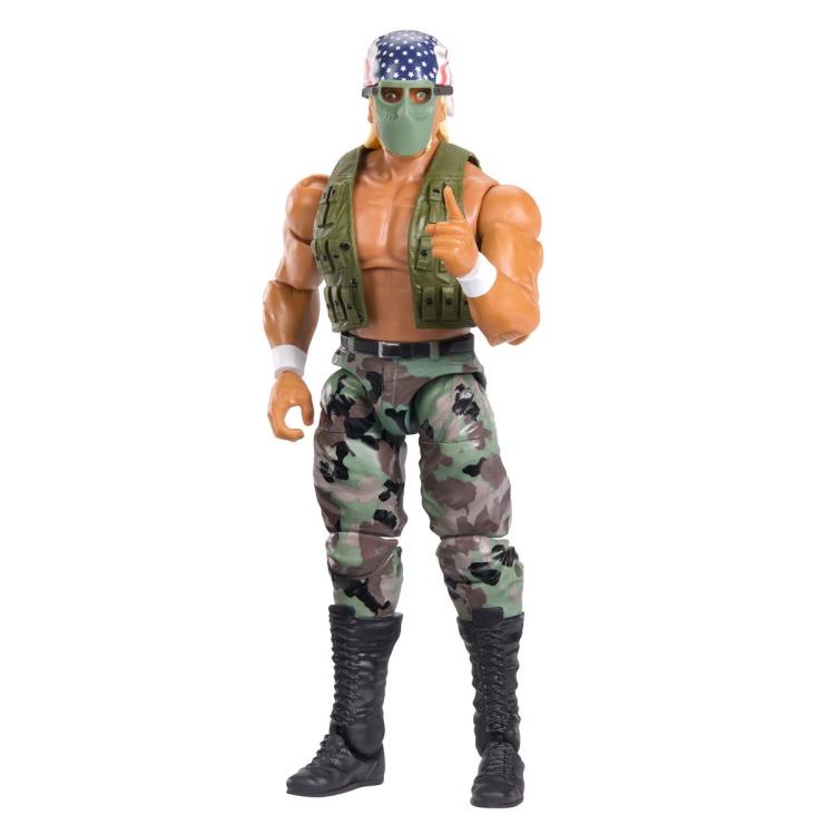 WWE Elite Collection Desert Storm Hulk Hogan Action Figure - Collectible Wrestling Toy for Fans & Display | Perfect for Home Decor, Gift Giving, and WWE Memorabilia Collections