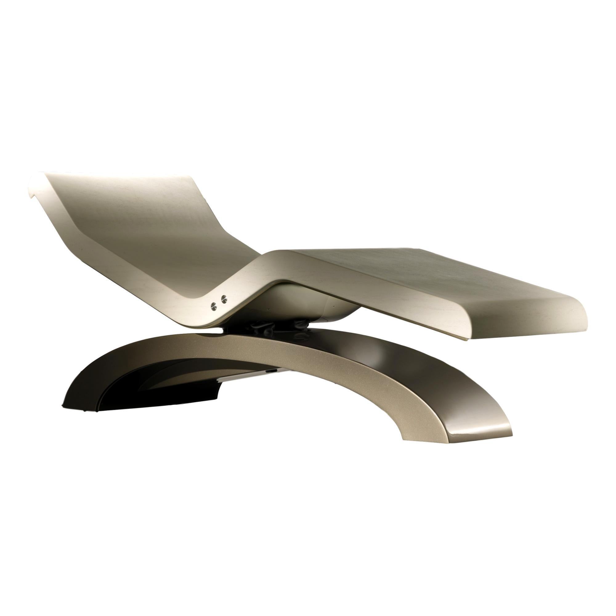 Fabio Alemanno Cleopatra Infrared Heated Lounger - Portable Home Spa Chair for Relaxation & Pain Relief - Perfect for Living Room, Bedroom, or Massage Therapy
