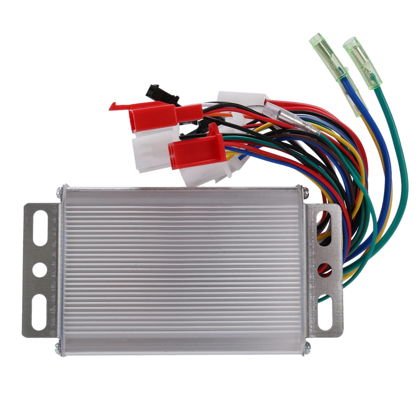 36V/48V 350W Brushless DC Motor Controller for Electric Bikes & E-Scooters - Waterproof & Durable E-Bike Accessory (White) - Perfect for Commuting, Off-Road & Urban Riding