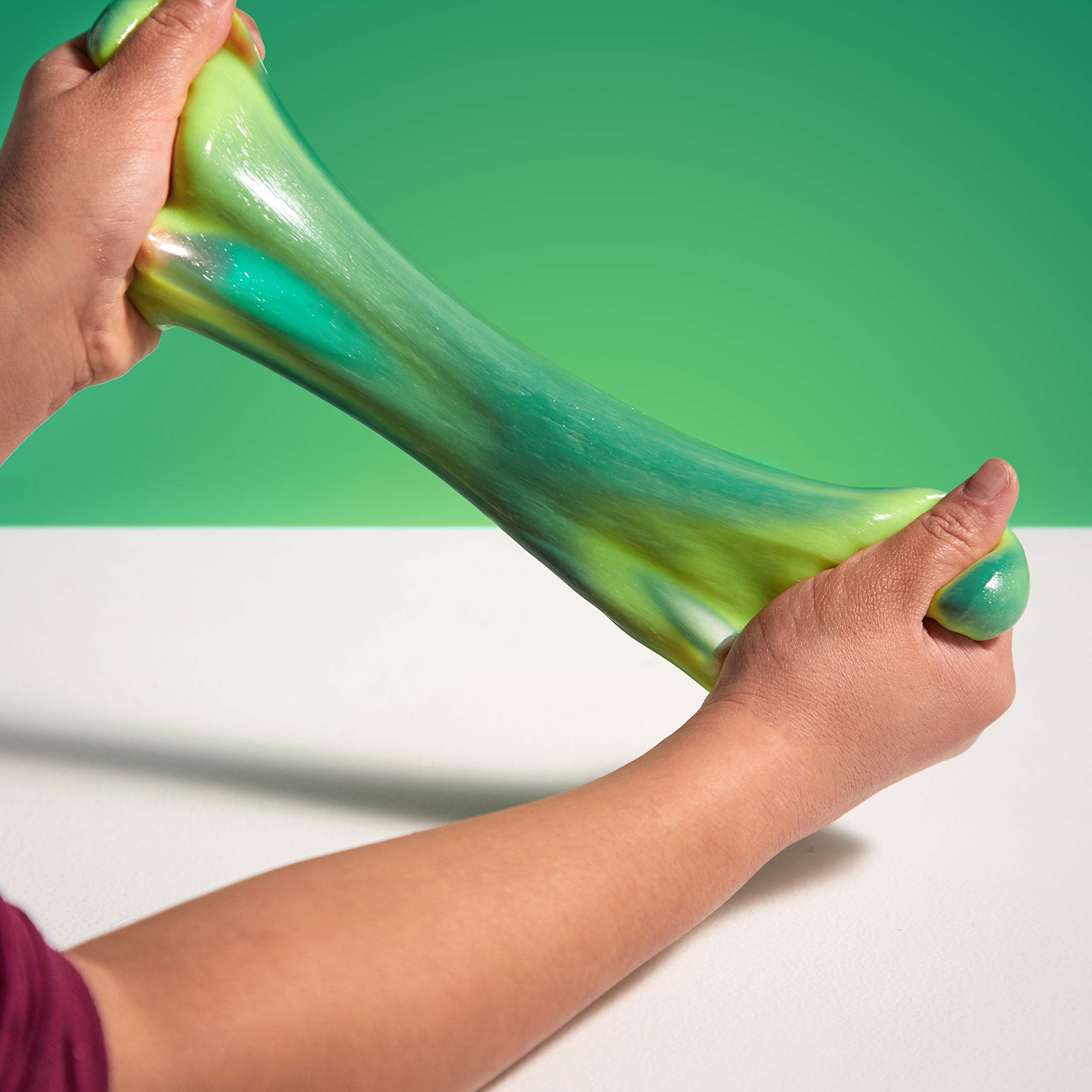 Elmer's Color Changing Liquid Glue - 5 oz | Dark to Light Green Slime Maker for Kids, Fun DIY Science Experiment & Sensory Play | Perfect for Classroom, Birthday Parties & STEM Activities