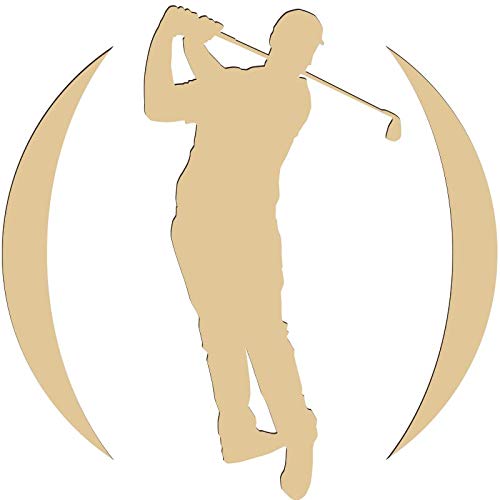 Custom Engraved Golf Plaque Award for Men - Personalized Golf Trophy with Name - Perfect Golf Team Gift for Tournaments & Retirement Celebrations