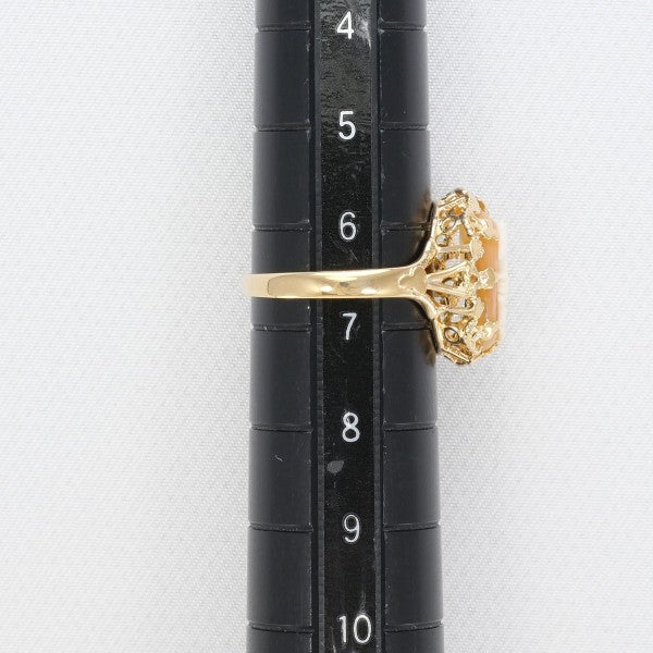 18K Yellow Gold Ring for Women - Size 6.5 - Elegant Wedding Band, Anniversary Gift, or Everyday Jewelry - Perfect for Special Occasions & Daily Wear