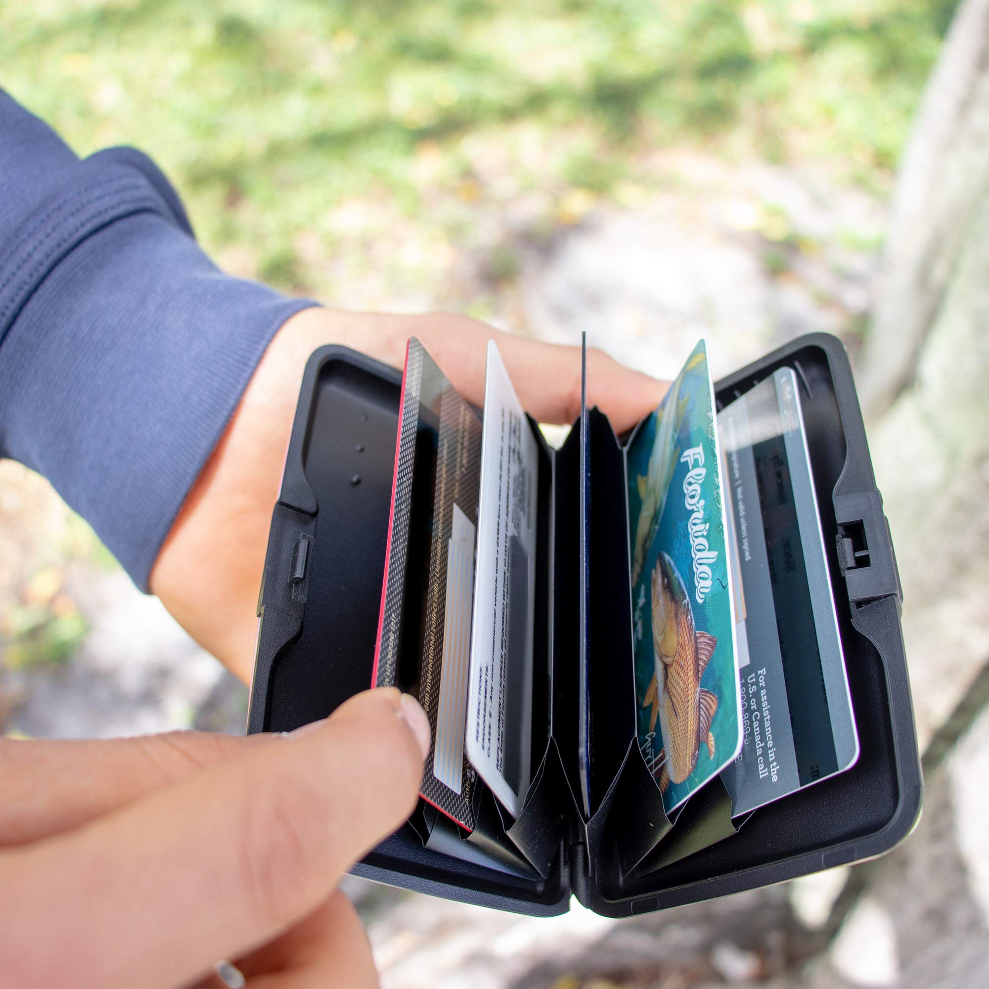 RFID Blocking Wallet and Passport Holder Set - Secure Travel Essentials for Credit Cards & ID Protection | Perfect for International Trips & Airports