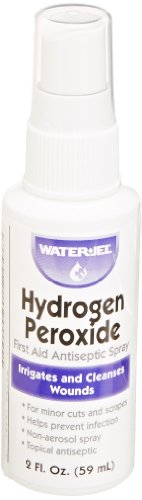 Waterjel 2533 Hydrogen Peroxide Pump Spray, 2 oz Bottle - First Aid Wound Care & Skin Disinfection Solution