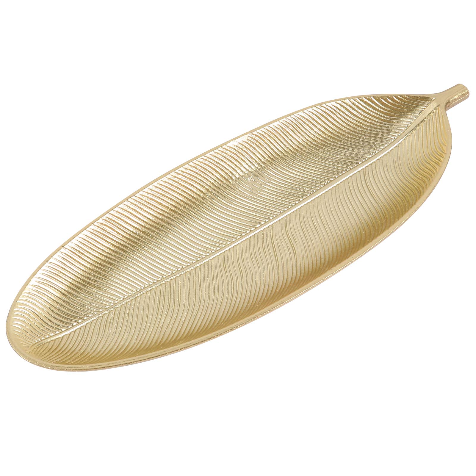 BESPORTBLE Wooden Leaf-Shaped Serving Tray - Snack Plate for Dried Fruits, Desserts, Salads & Appetizers | Eco-Friendly Food Storage & Party Platter for Home, Picnics & Entertaining
