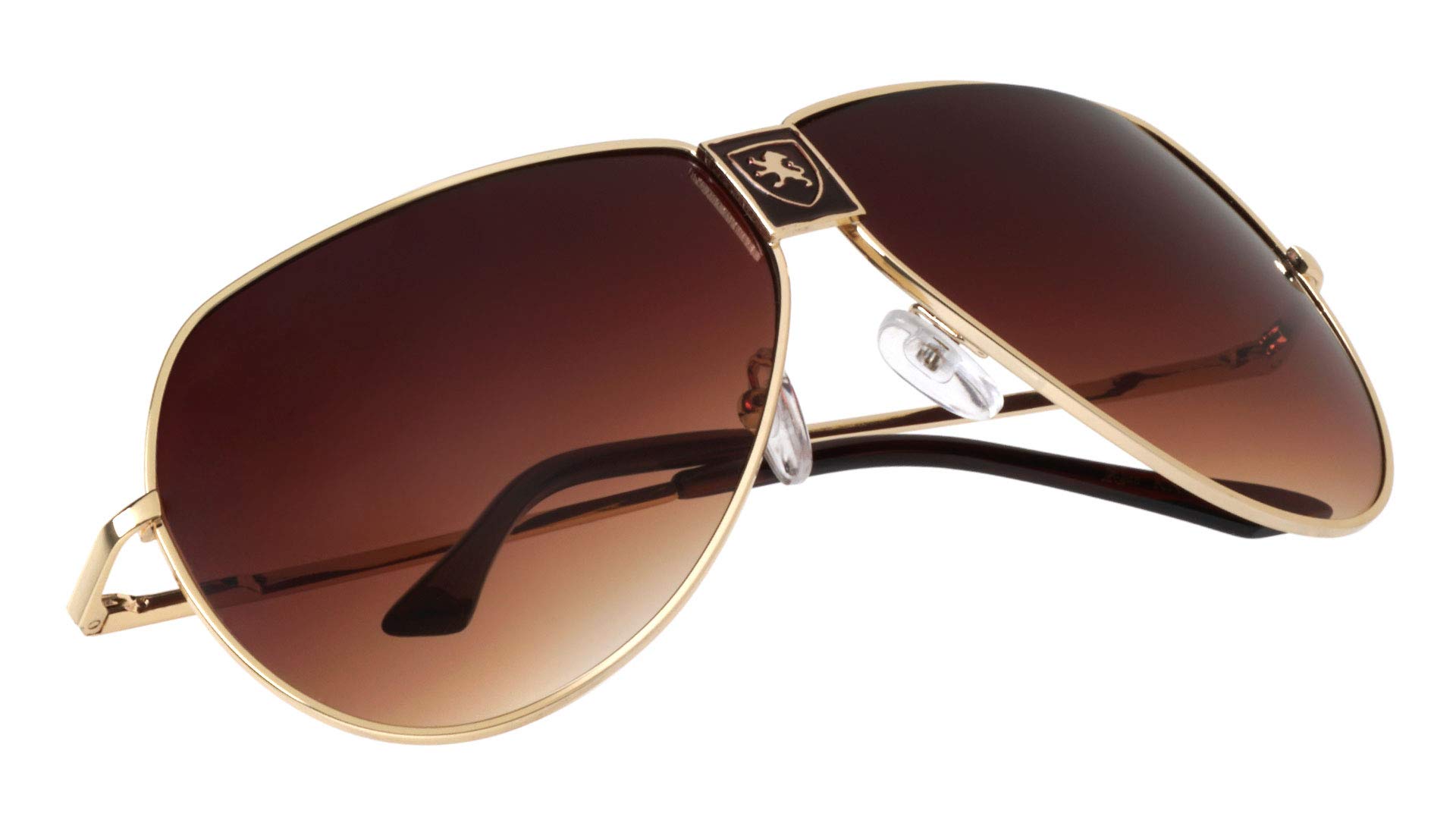 Haze Polarized Sports Sunglasses for Men & Women - Spring Hinge Aviator Style - UV400 Protection for Running, Cycling, Driving & Outdoor Activities