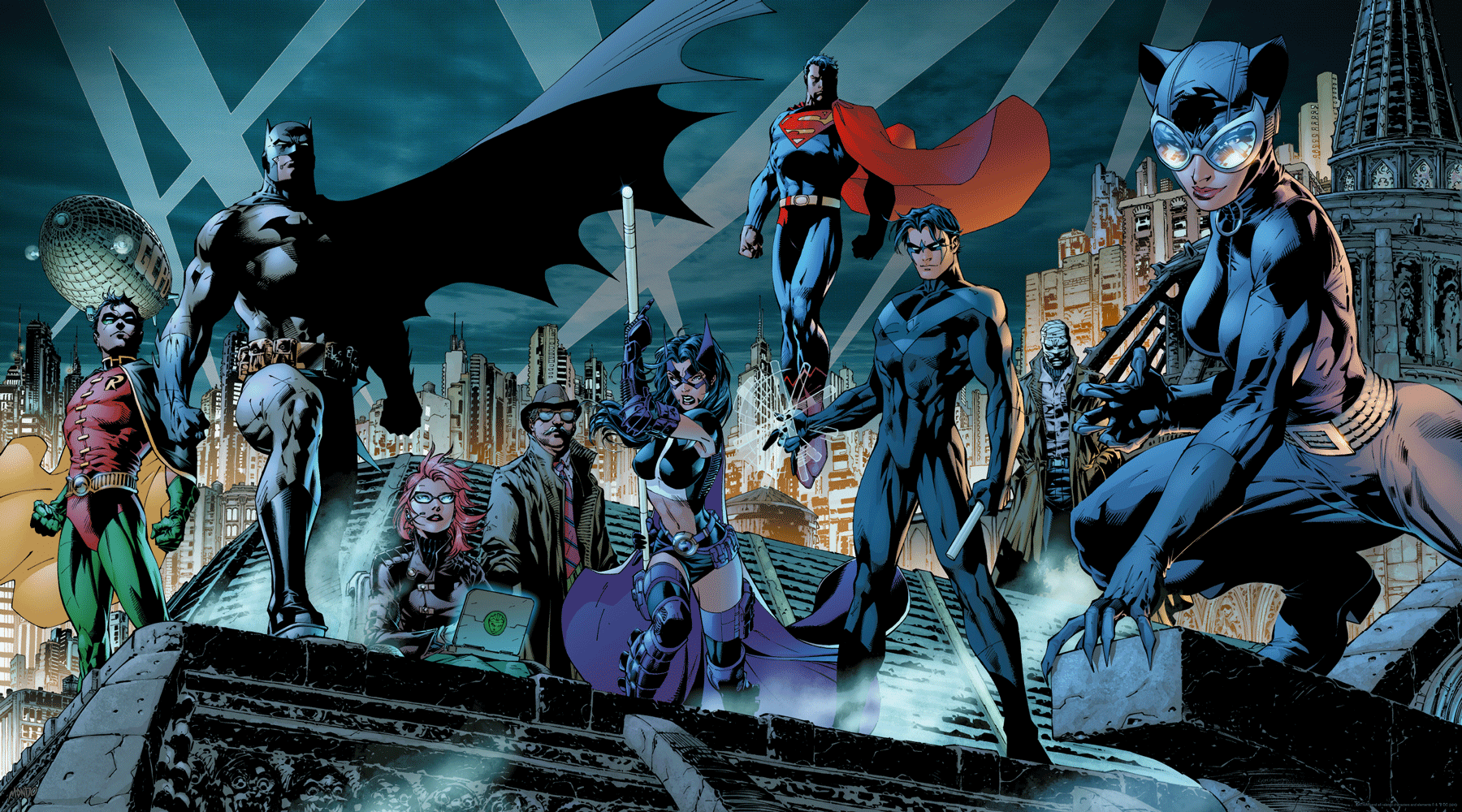 Batman #619 Comic Book Poster - Premium DC Superhero Wall Art for Home, Office & Comic Book Fan Decor