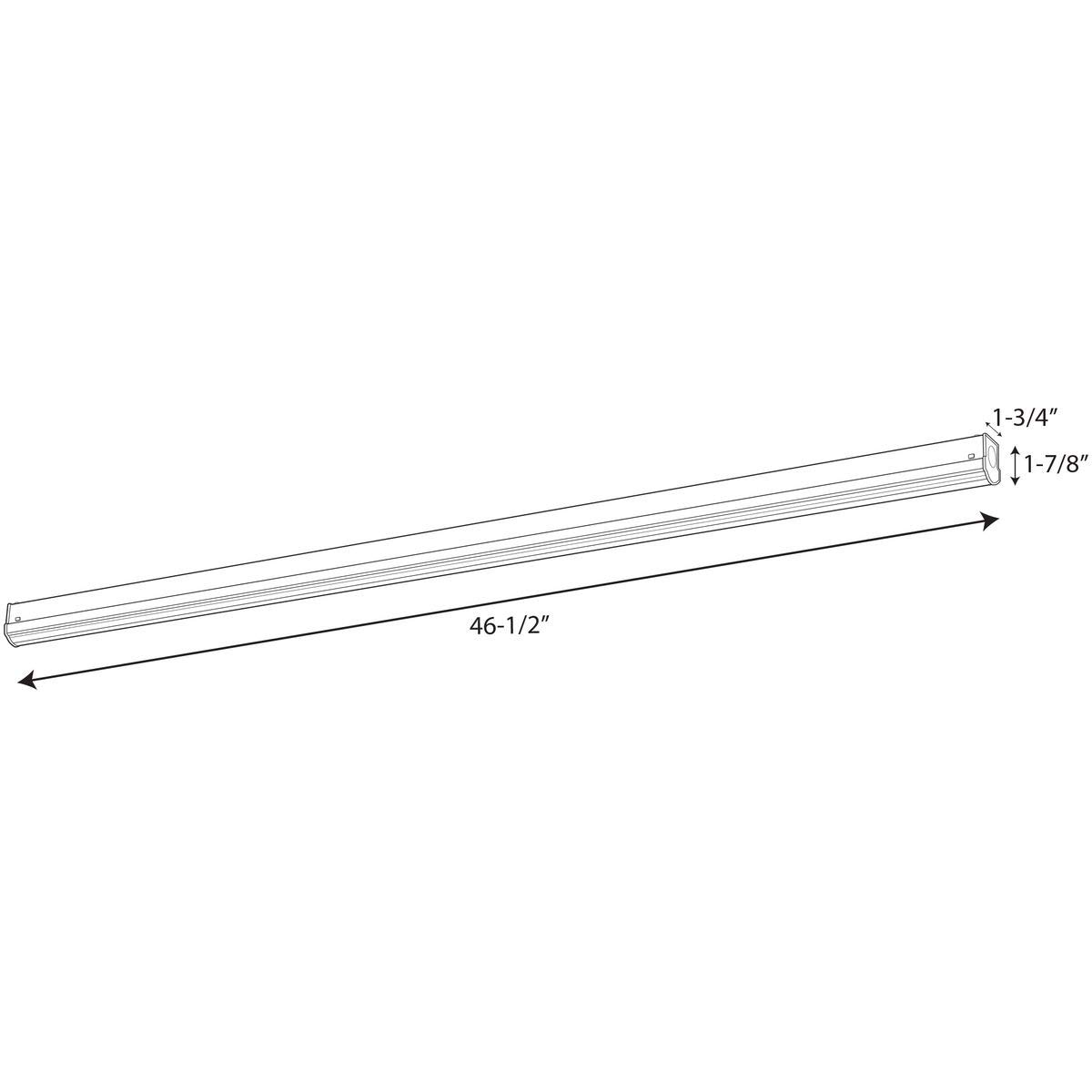 Progress Lighting P7267-3030K9 White LED Strip Light - 16.4ft Flexible Under Cabinet Lighting for Kitchen, Closet & Shelf - Dimmable 3000K Warm White Tape Light for Home & Office Decor