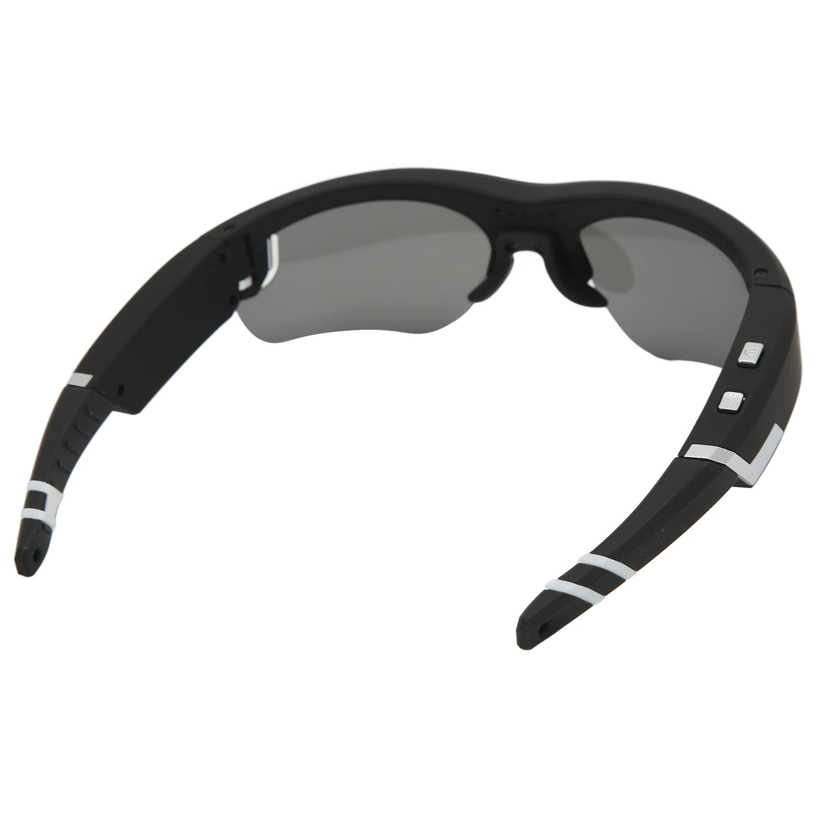 HD 1080P Video Recording Sunglasses with 4 Interchangeable Lenses - Sports Camera Glasses for Cycling, Driving, Hunting & Outdoor Adventures | Hands-Free Action Camera for Vlogging, Travel & Extreme Sports