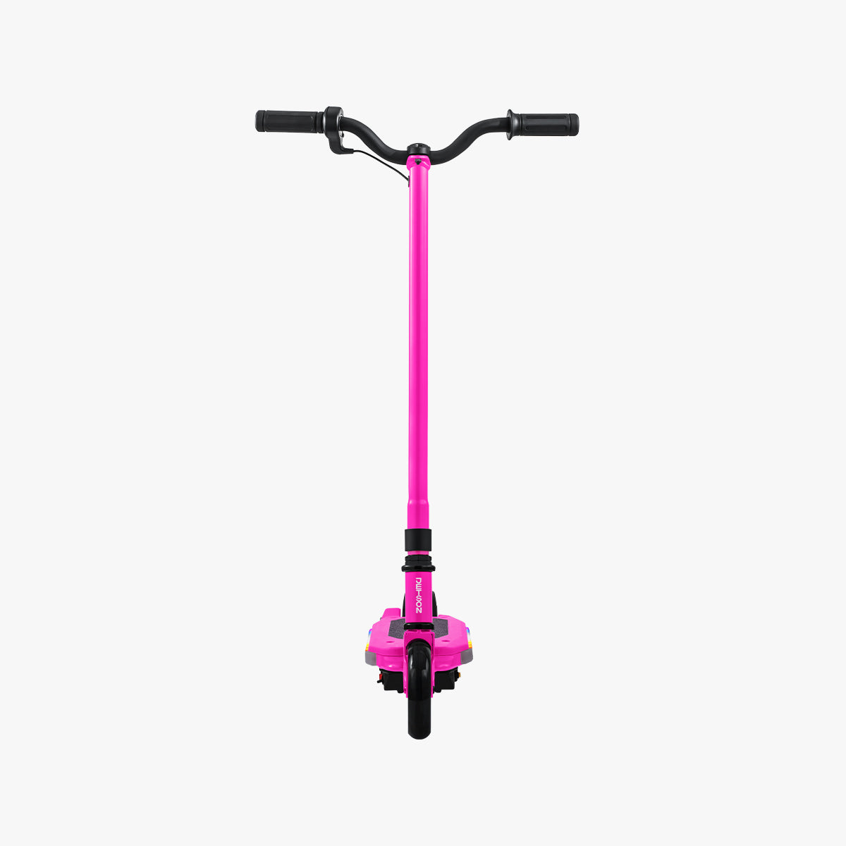 Echo X Kids Electric Scooter - 3 Wheel LED Light Up Scooter for Ages 5-12 - Foldable & Adjustable Height - Perfect for Commuting, Park Rides & Neighborhood Fun