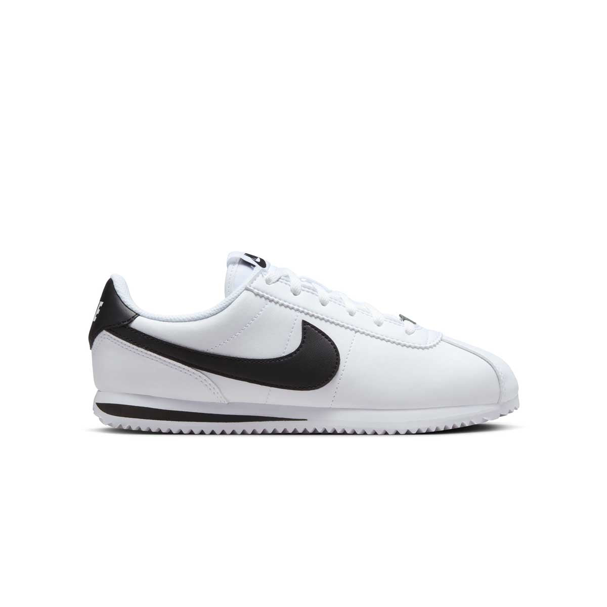 Nike Kids Cortez 'White Black' Sneakers - Comfortable & Stylish Shoes for Boys and Girls - Perfect for School, Sports, and Everyday Wear