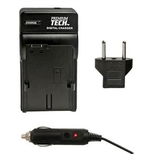 Premium Tech PT 104 Fast USB Travel Charger for Fujifilm NP-235 Battery - Compact Power Solution for Digital Cameras on Vacation & Outdoor Photography