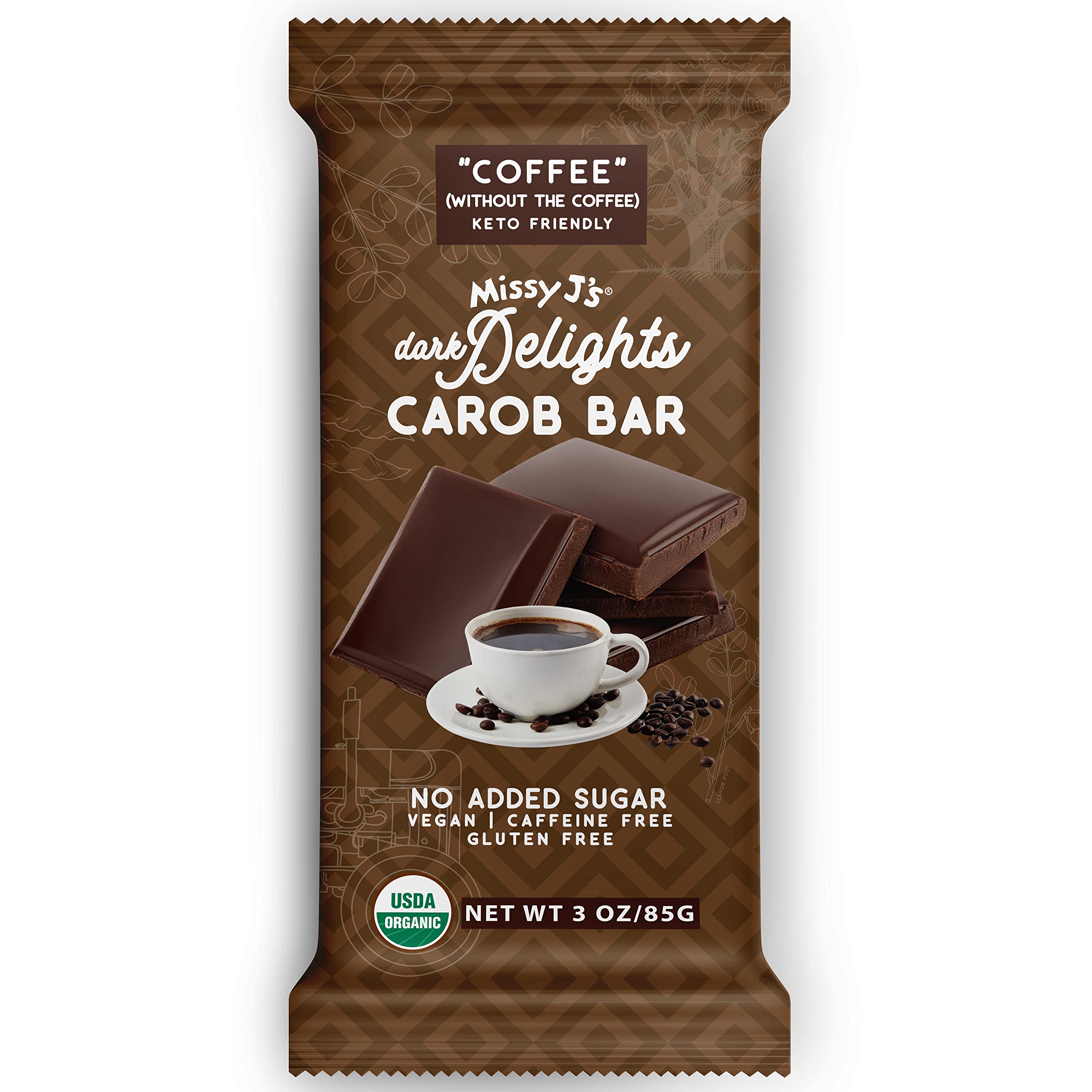 Organic Carob Sampler Pack - Vegan, Gluten-Free Chocolate Substitute for Healthy Snacks & Baking