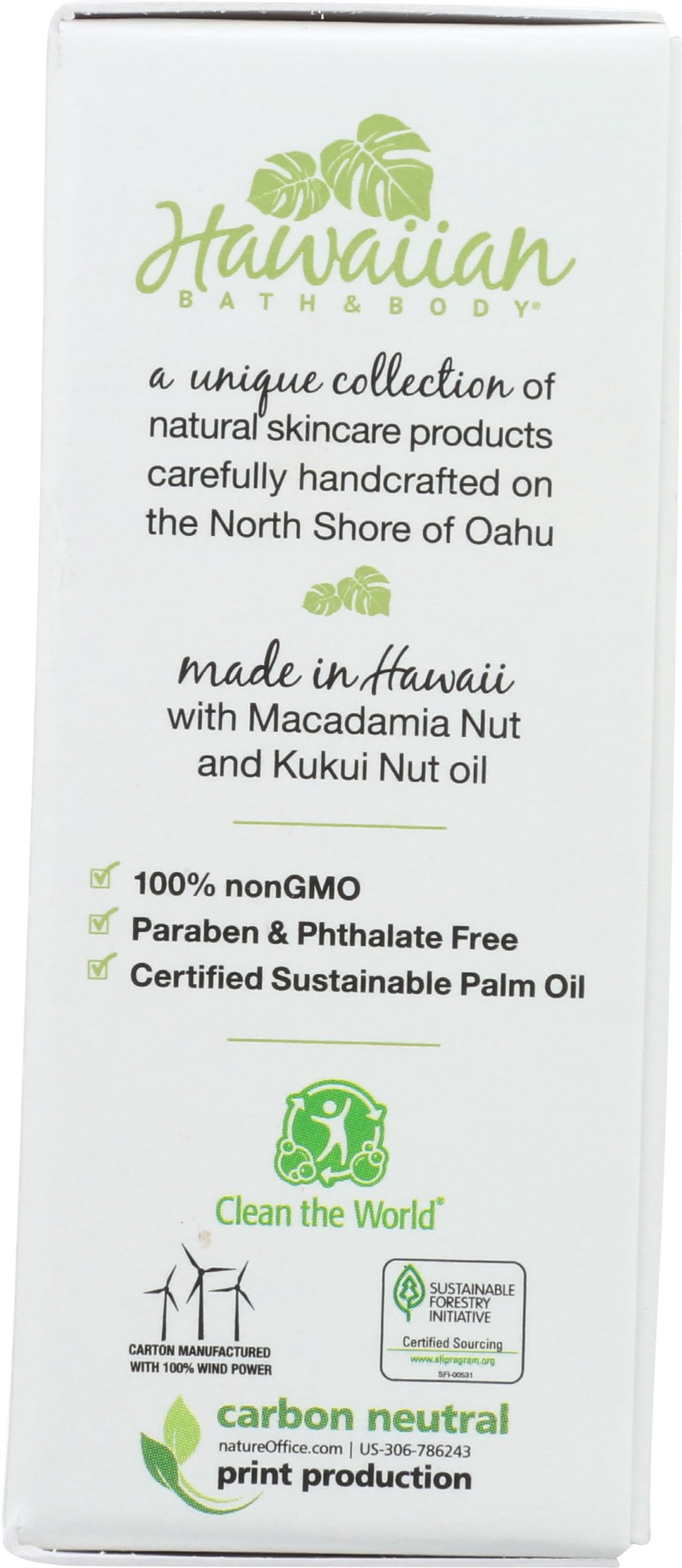 Hawaiian Bath & Body Coconut Cream Bar Soap - 3.25 oz | Moisturizing & Natural Coconut Scent | Perfect for Shower, Bath & Gift Sets