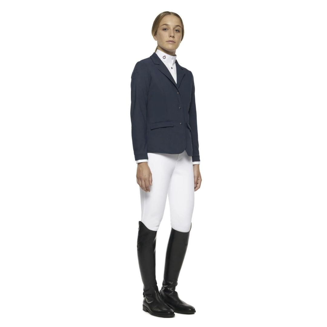 Cavalleria Toscana Girls GP Show Coat - Equestrian Riding Jacket for Horse Shows & Competitions - Perfect for Dressage, Jumping & English Riding