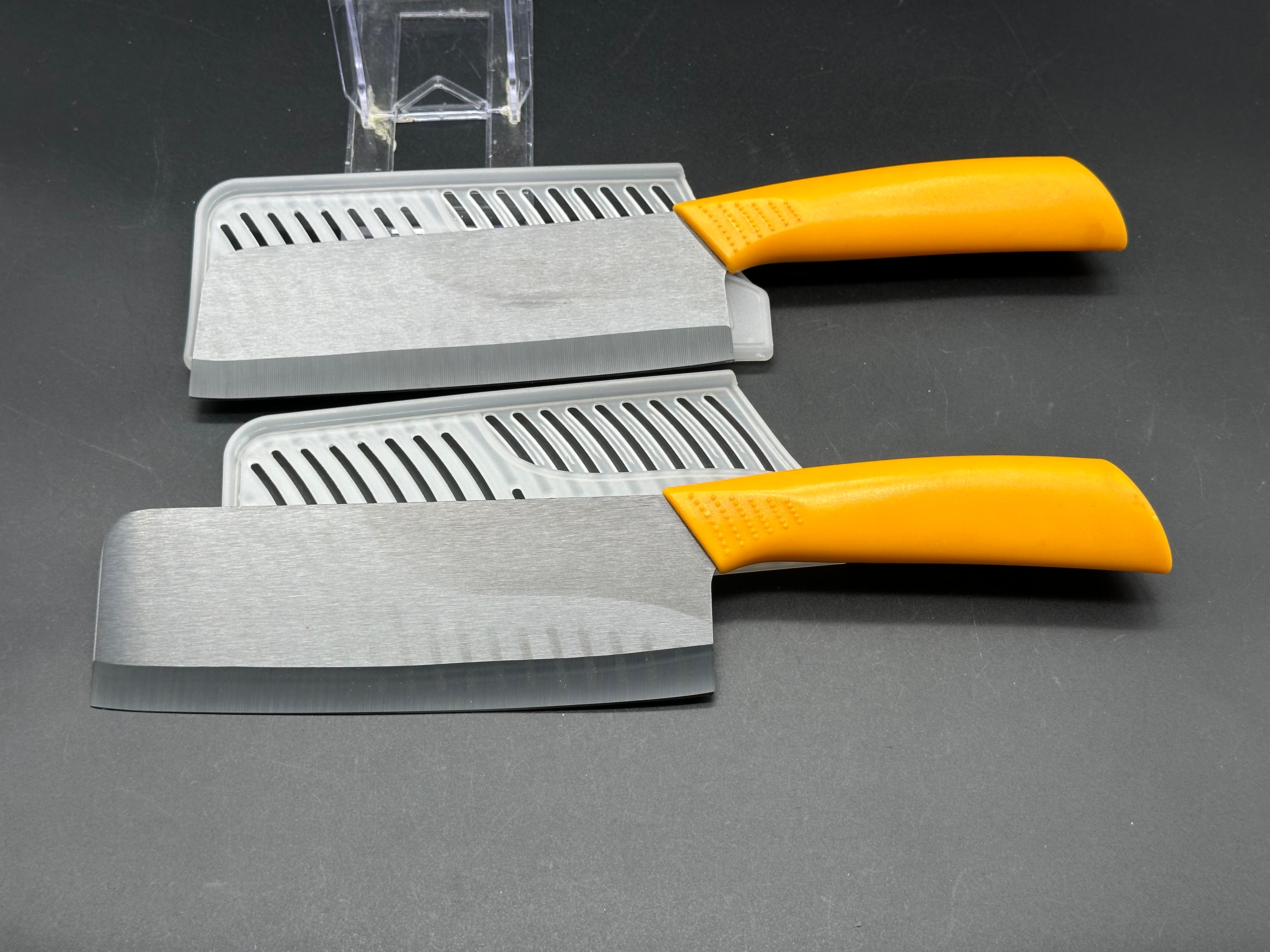 Premium Ceramic Blade Kitchen Knife with ABS Handle - 6.5 Inch Fixed Blade Chef Knife for Professional Cooking, Slicing & Food Prep - Ideal for Home Chefs & Culinary Enthusiasts