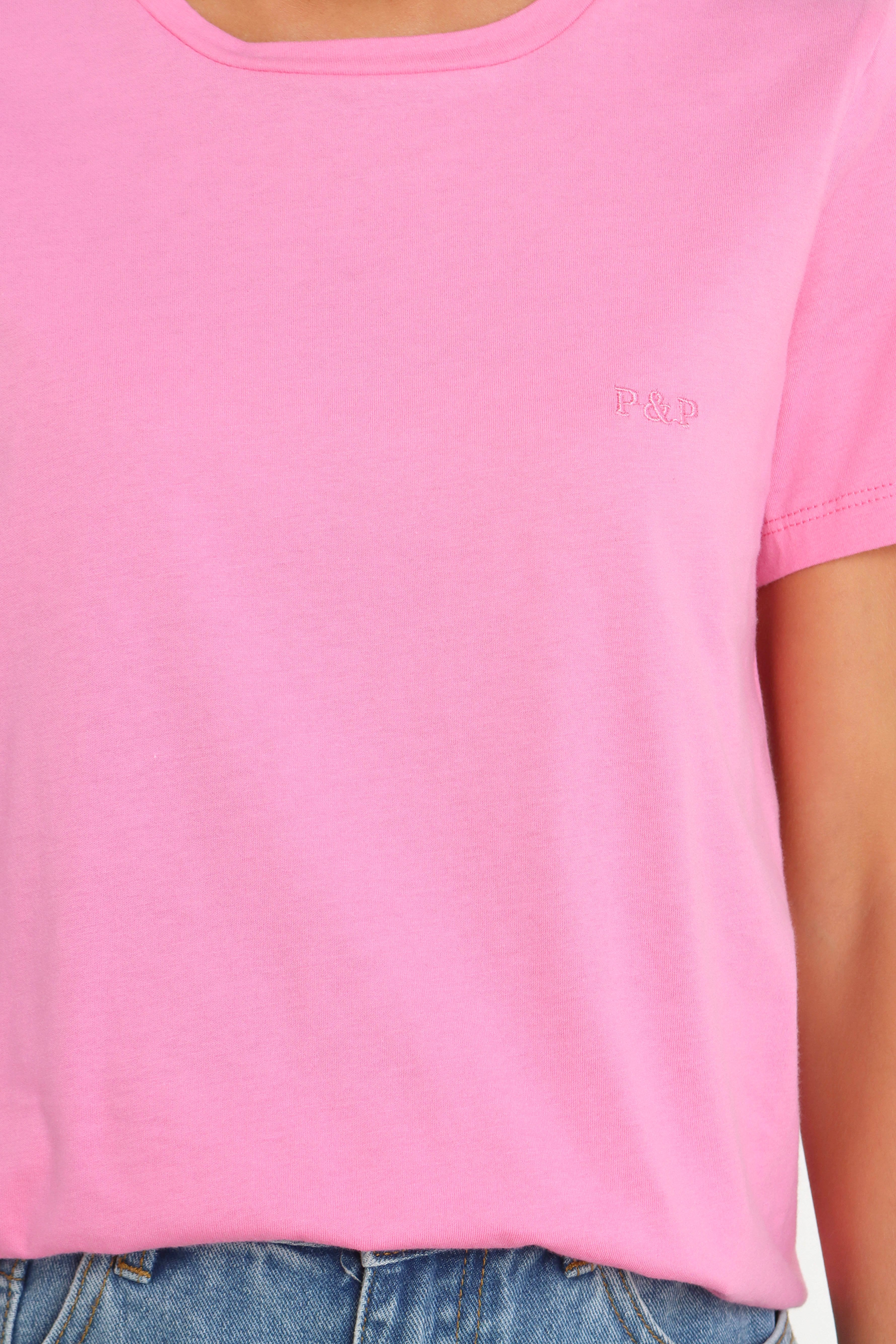 Pink Candy Tee - Soft & Stylish Women's T-Shirt for Casual Wear, Outings & Everyday Comfort