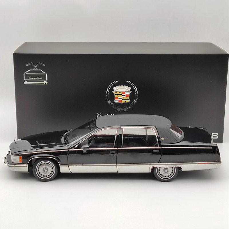 1993 Cadillac Fleetwood Sedan 1:18 Scale Diecast Model Car - Black Collectible Edition | Perfect for Car Enthusiasts, Display Cases & Gift Giving