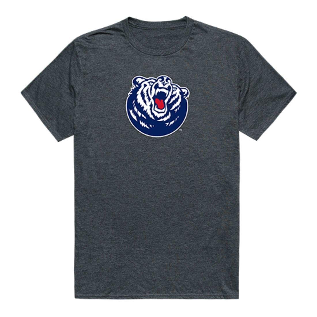 W Republic Belmont State University Bruins Cinder Tee T-Shirt for Men & Women - Heather Charcol Crewneck Casual Cotton Shirt - Perfect for Game Day, College Spirit & Everyday Wear