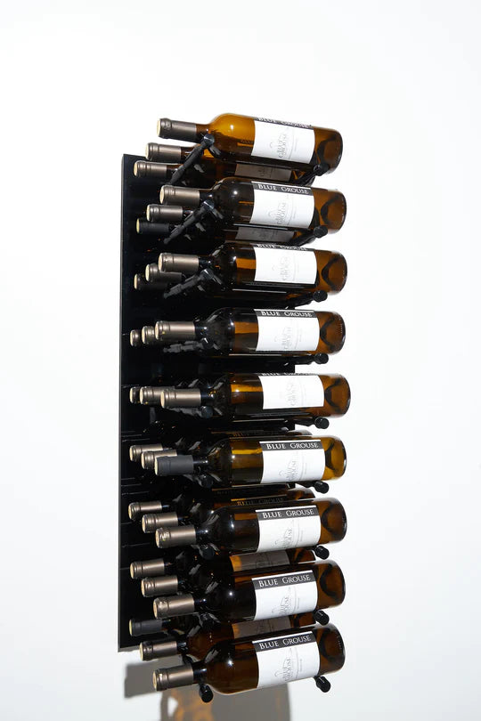 Blue Grouse VINdustry 3ft Tall Rectangular Wine Pegs & Panel Kit - Perfect for Home Wine Cellars, Bars, and Commercial Wine Storage