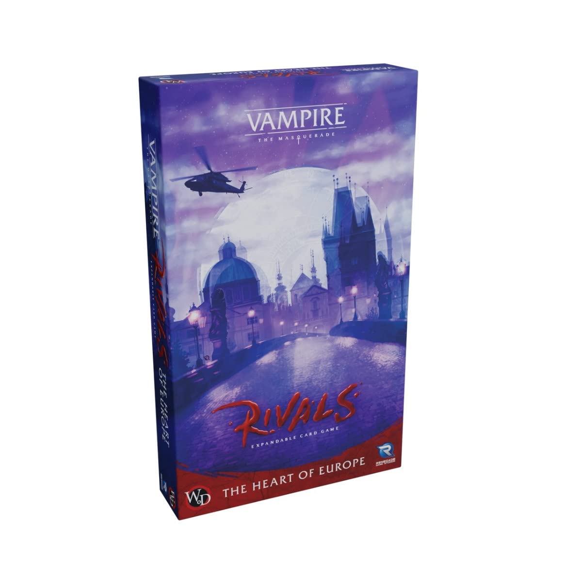 Vampire: The Masquerade Rivals Expandable Card Game - The Heart of Europe Expansion | 2-4 Players | Ages 14+ | 30-70 Min Play Time | Strategy Board Game for Teens & Adults | Perfect for Game Nights & Halloween Parties