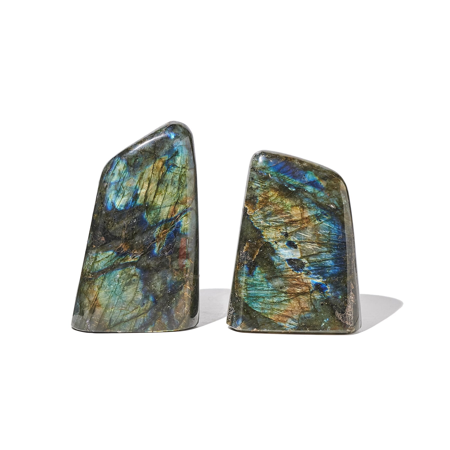 Natural Labradorite Free Form Polished Stone - Healing Crystal for Meditation, Home Decor & Jewelry Making | Spiritual Energy & Chakra Balancing