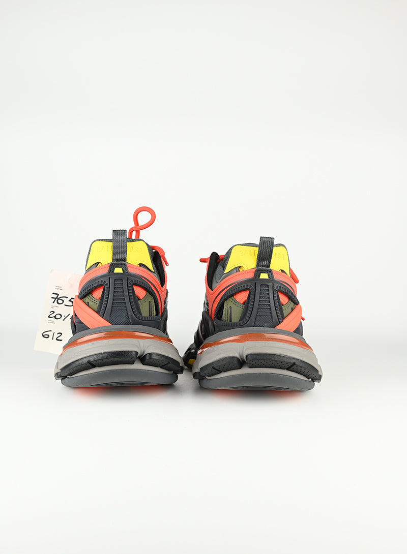 Balenciaga Track 2 Orange Sneakers - Size 39 | Fashion Running Shoes for Men & Women | Perfect for Streetwear & Gym Workouts