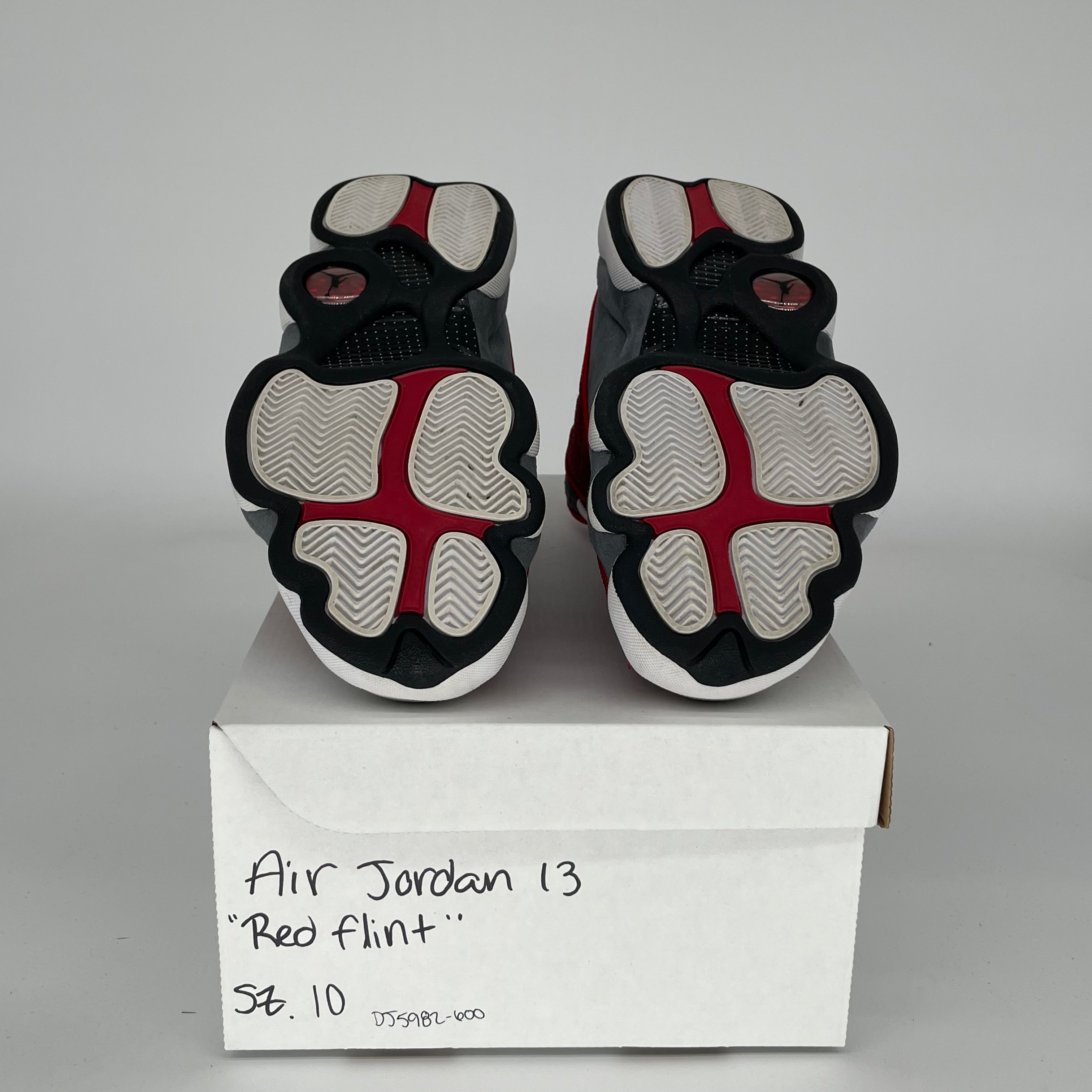 Original Air Jordan 13 Retro 'Red Flint' Basketball Shoes - Men's Size 10 (DJ5982-600) | Authentic Retro Sneakers for Basketball, Streetwear & Sneaker Collectors