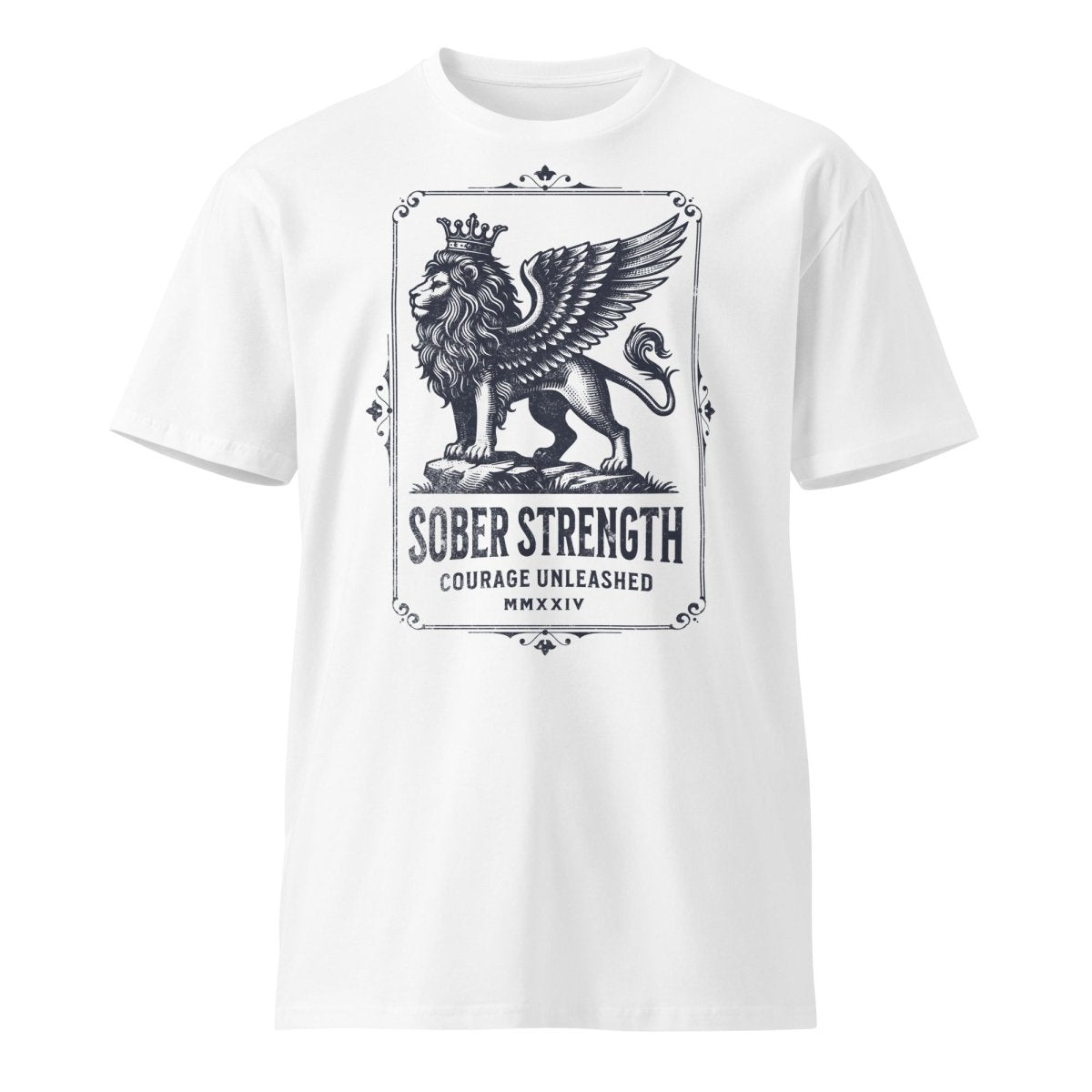 Sobriety Strength Unisex Premium T-Shirt - Comfortable & Stylish for Everyday Wear, Workouts, and Casual Outfits