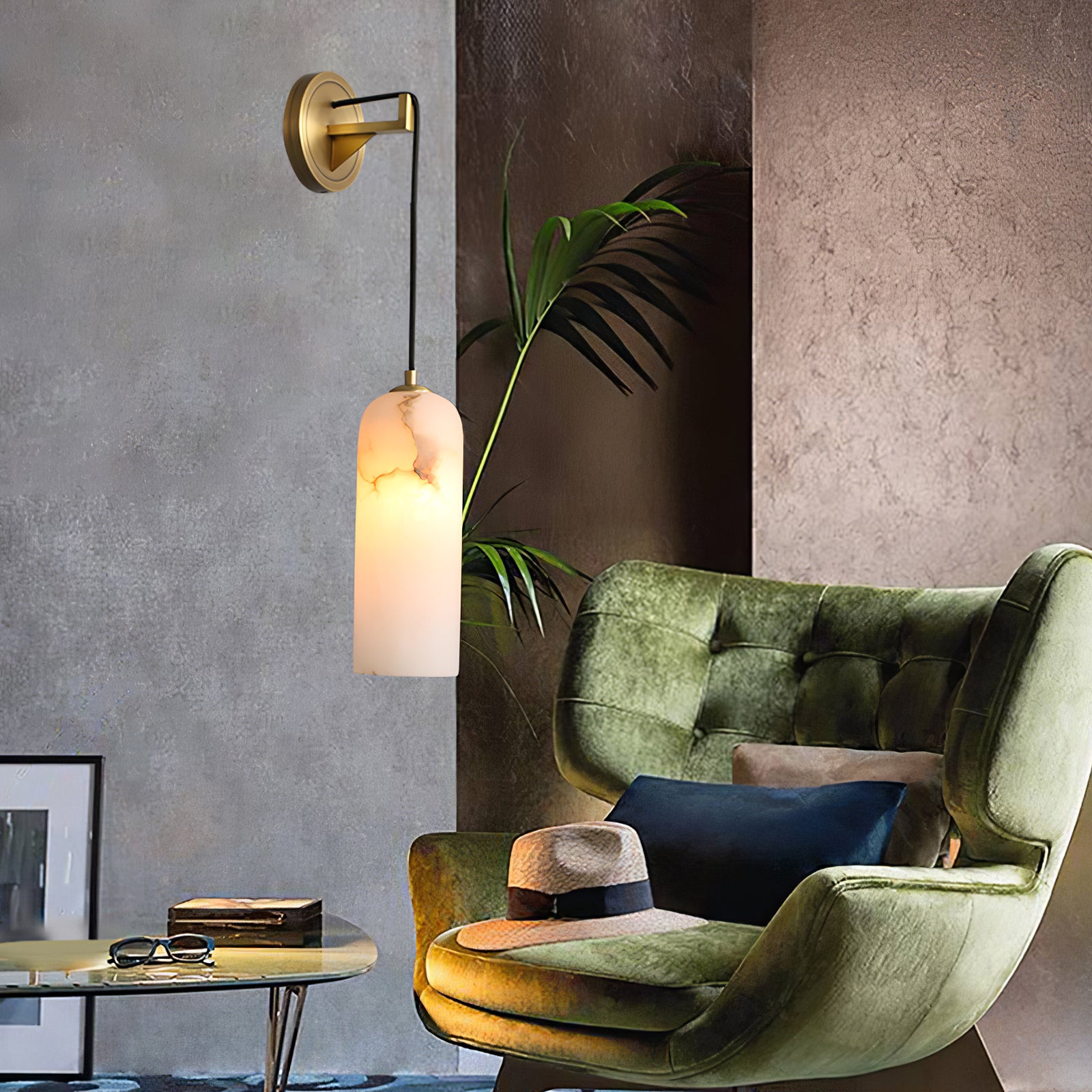 Stylish Monty Wall Lamp - Modern LED Sconce Lighting for Bedroom, Living Room & Hallway - Energy Efficient Home Decor