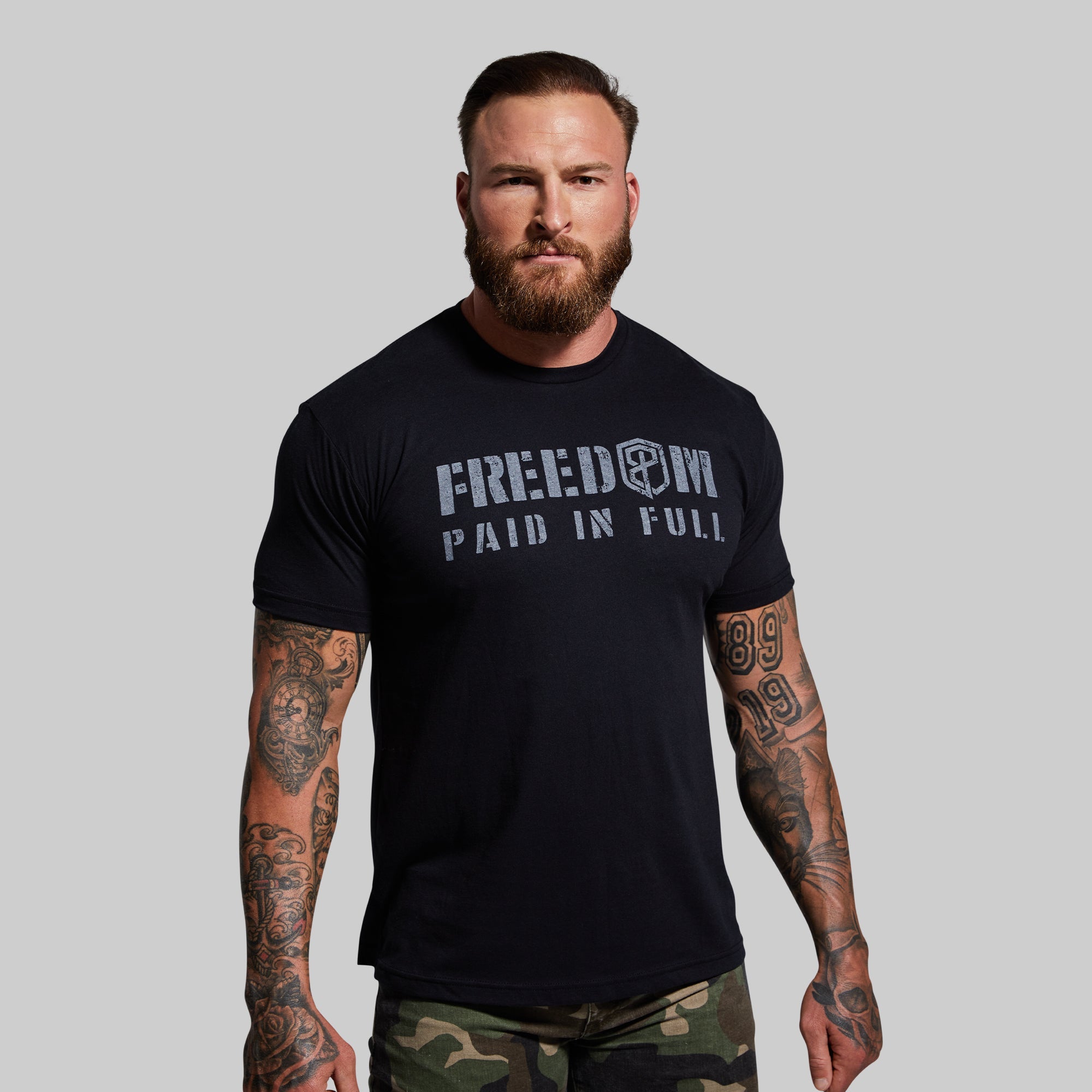 Freedom Paid In Full T-Shirt for Men & Women - Soft Cotton Black Tee - Casual Streetwear & Everyday Comfort