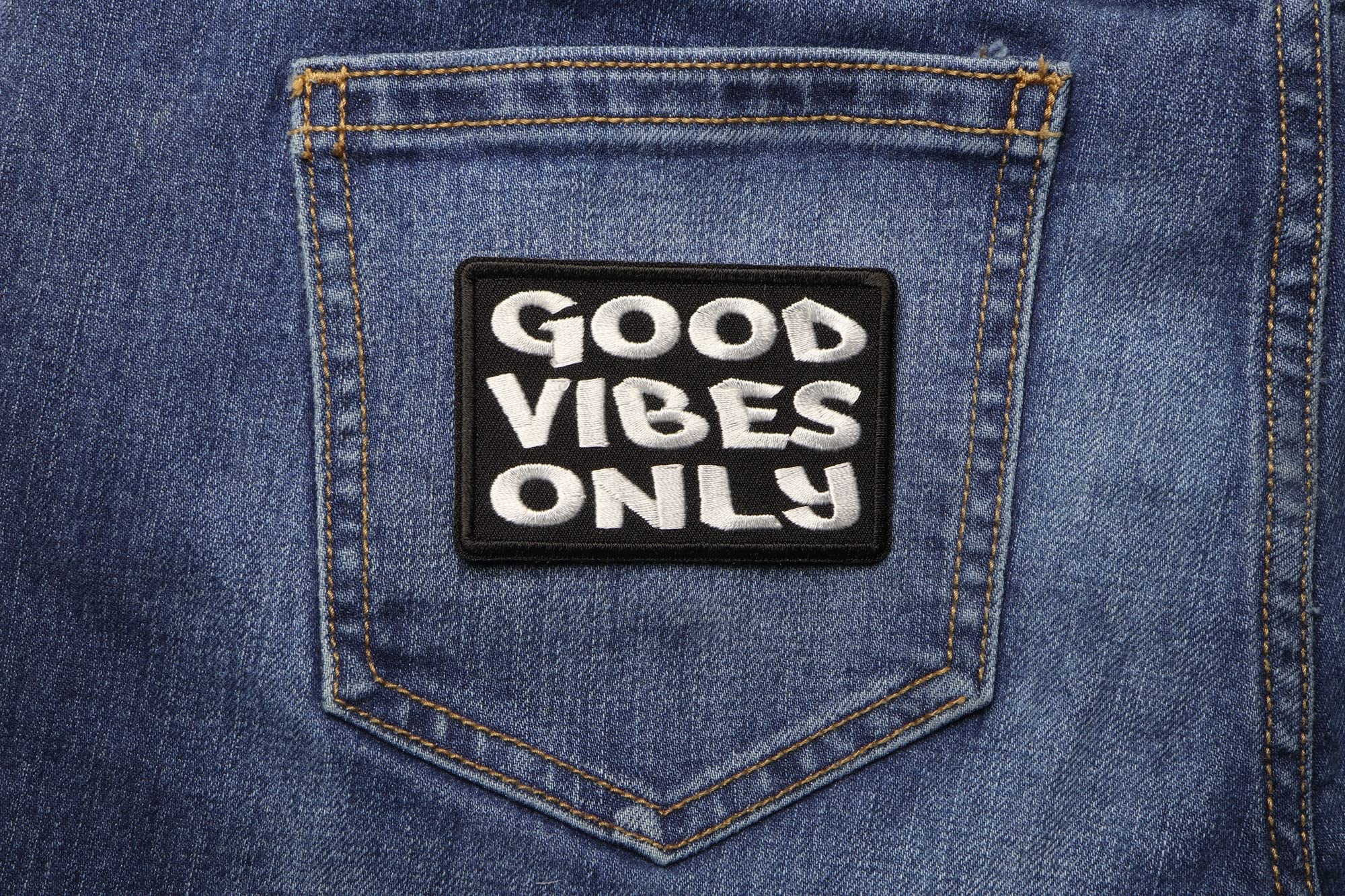 Inspirational Embroidered Patches - Sew or Iron On for Clothes, Jackets, Bags | Motivational DIY Accessories for Hats, Backpacks & Denim